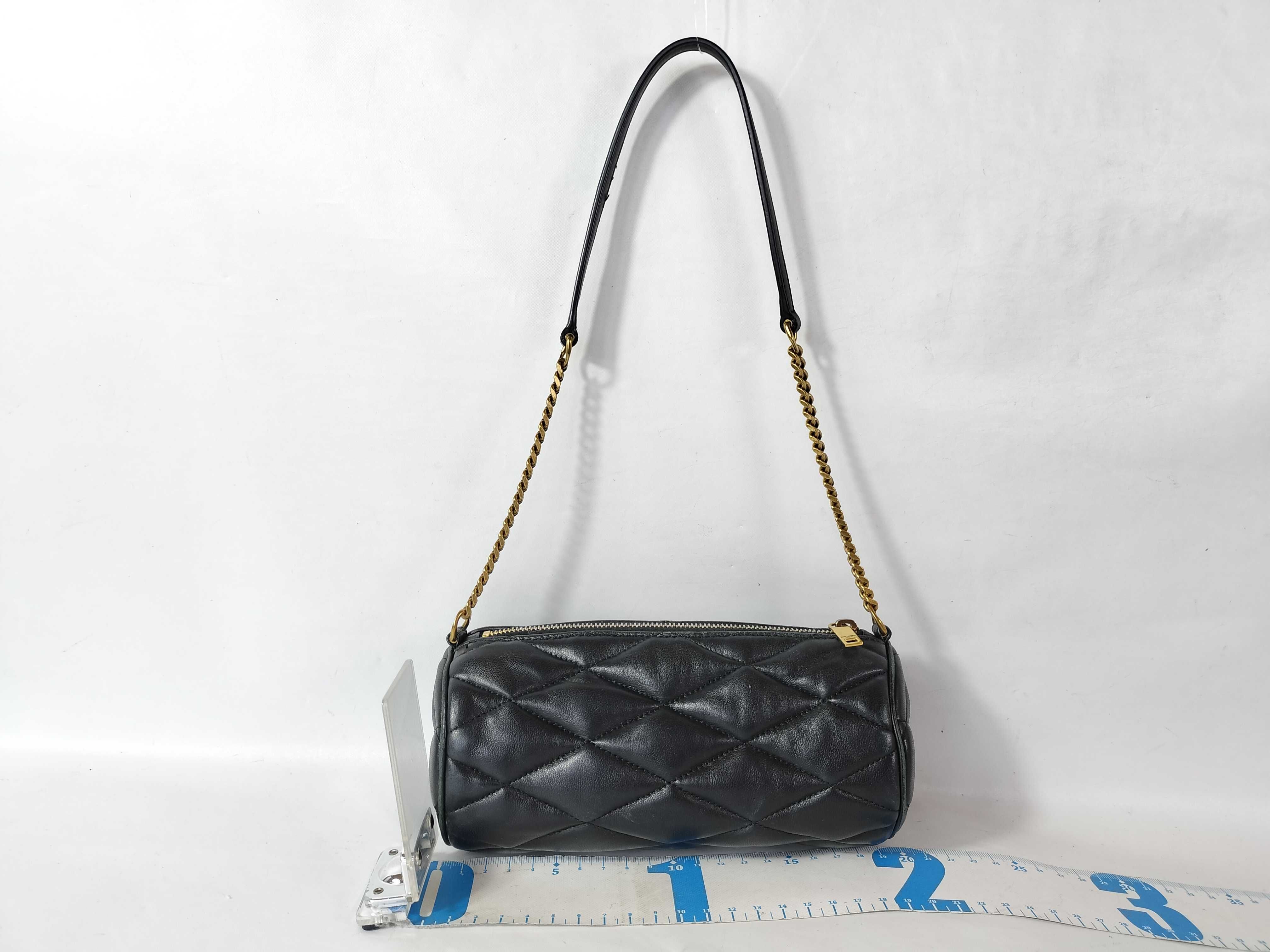 BAG 699703 SADE MINI TUBE BAG IN QUILTED LAMBSKIN Shoulder Bag — view 2