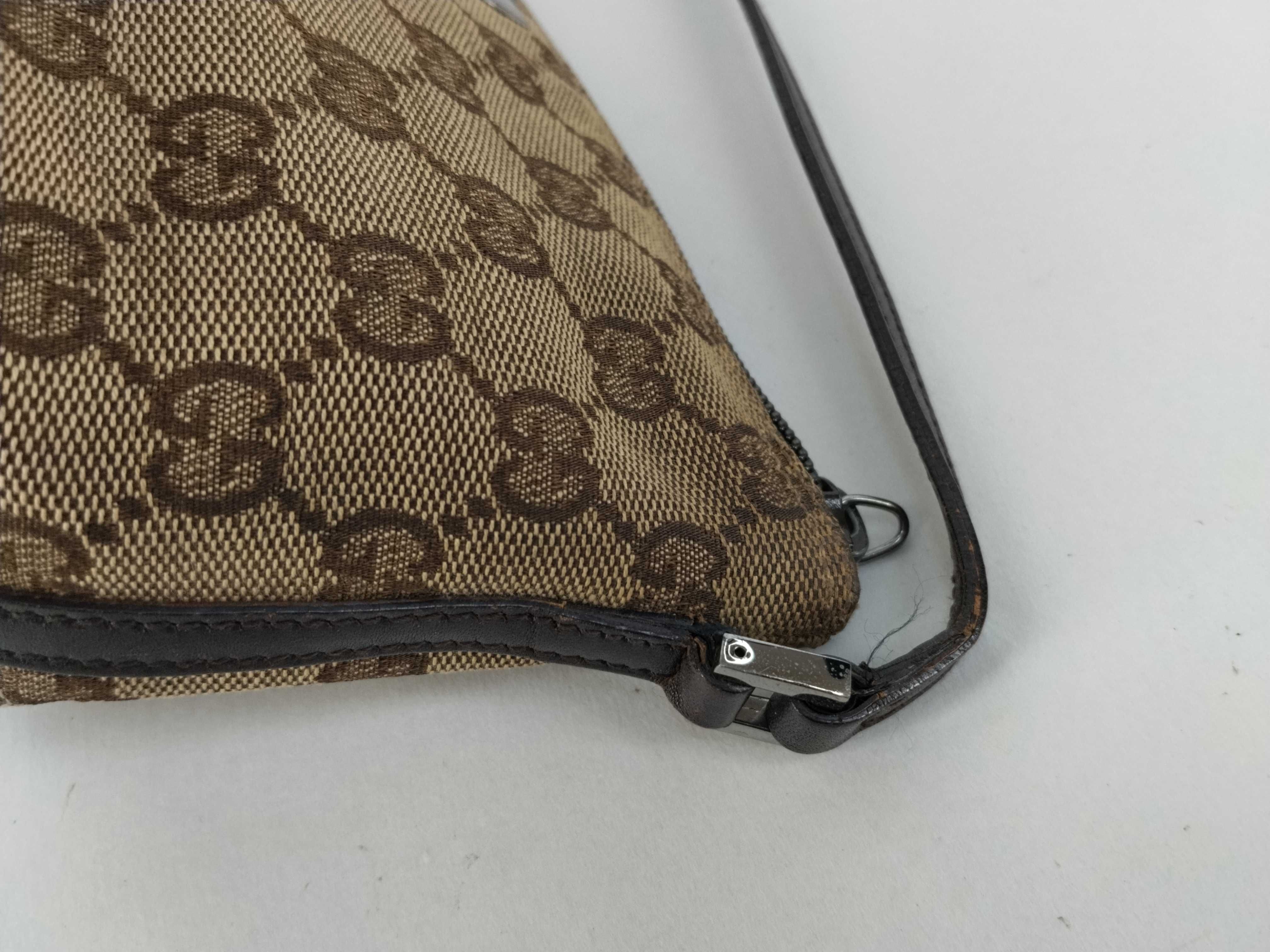 GG Canvas Handbag, Brown — view 5