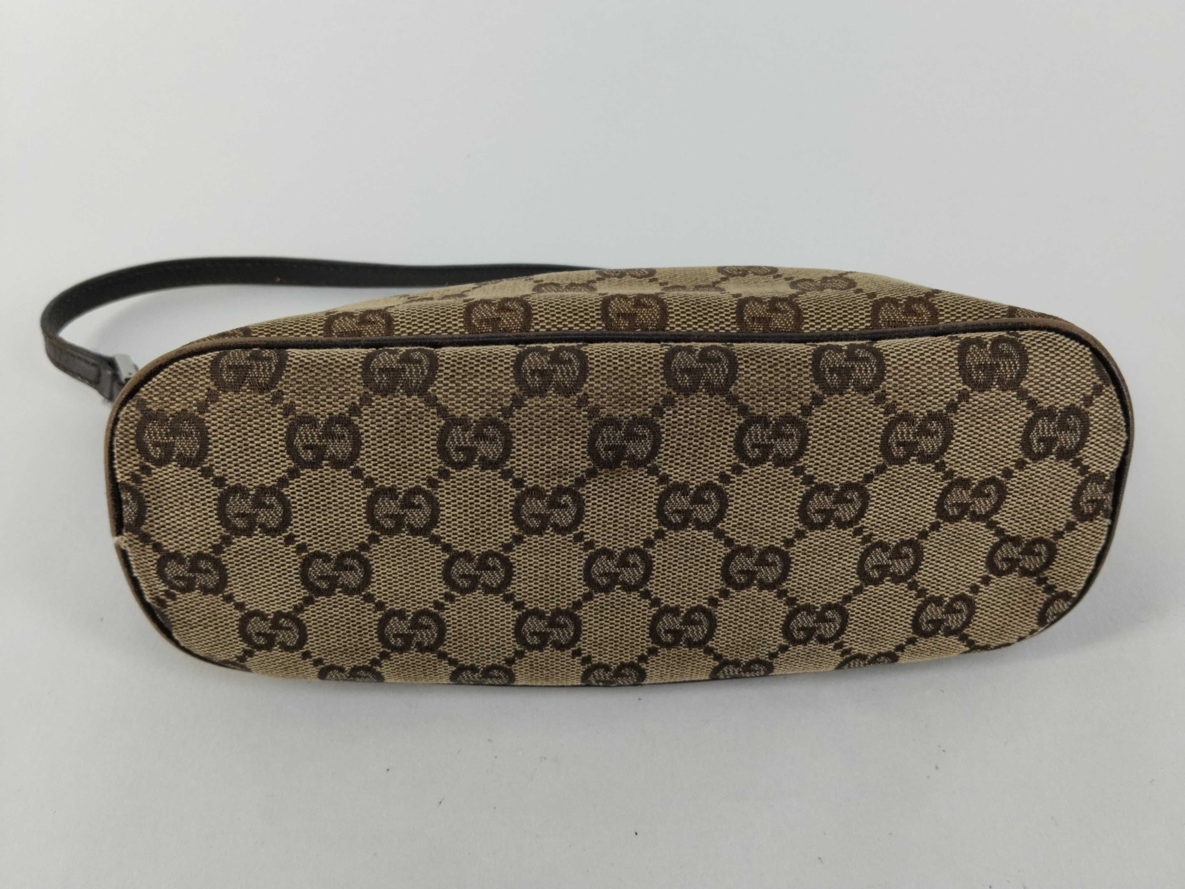 GG Canvas Handbag, Brown — view 7