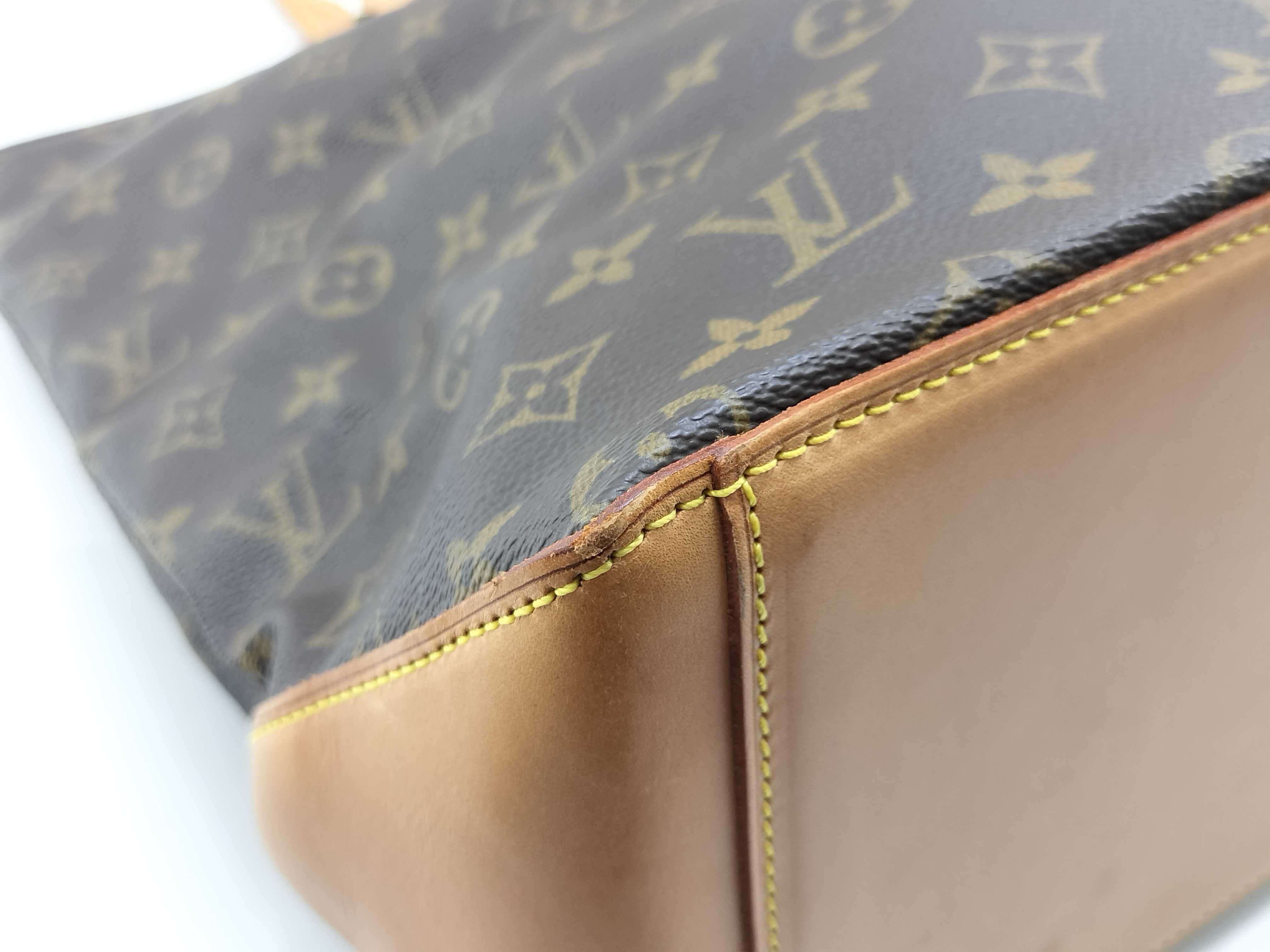 Monogram Vuitton Cabas Mezzo Tote Bag — view 6