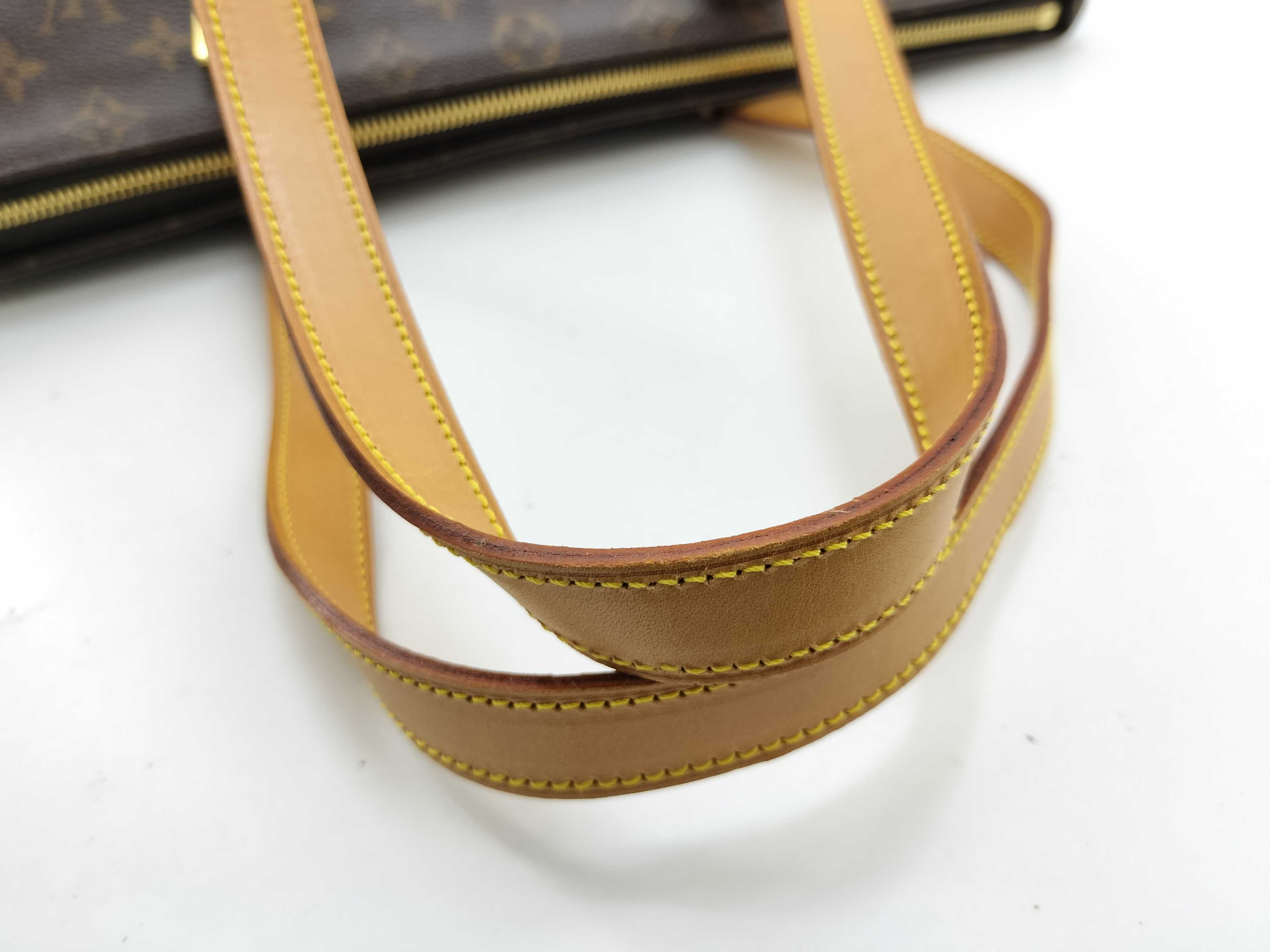 Monogram Vuitton Cabas Mezzo Tote Bag — view 7