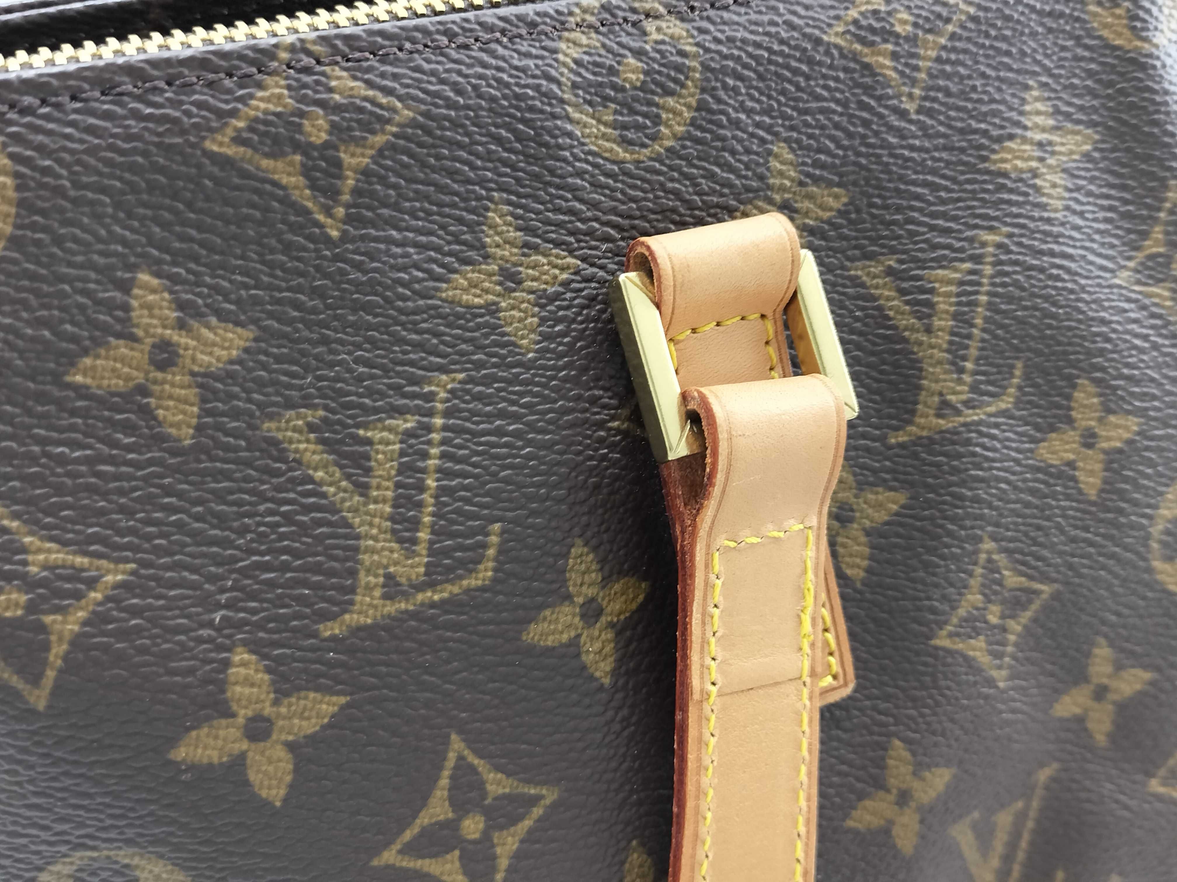 Monogram Vuitton Cabas Mezzo Tote Bag — view 8