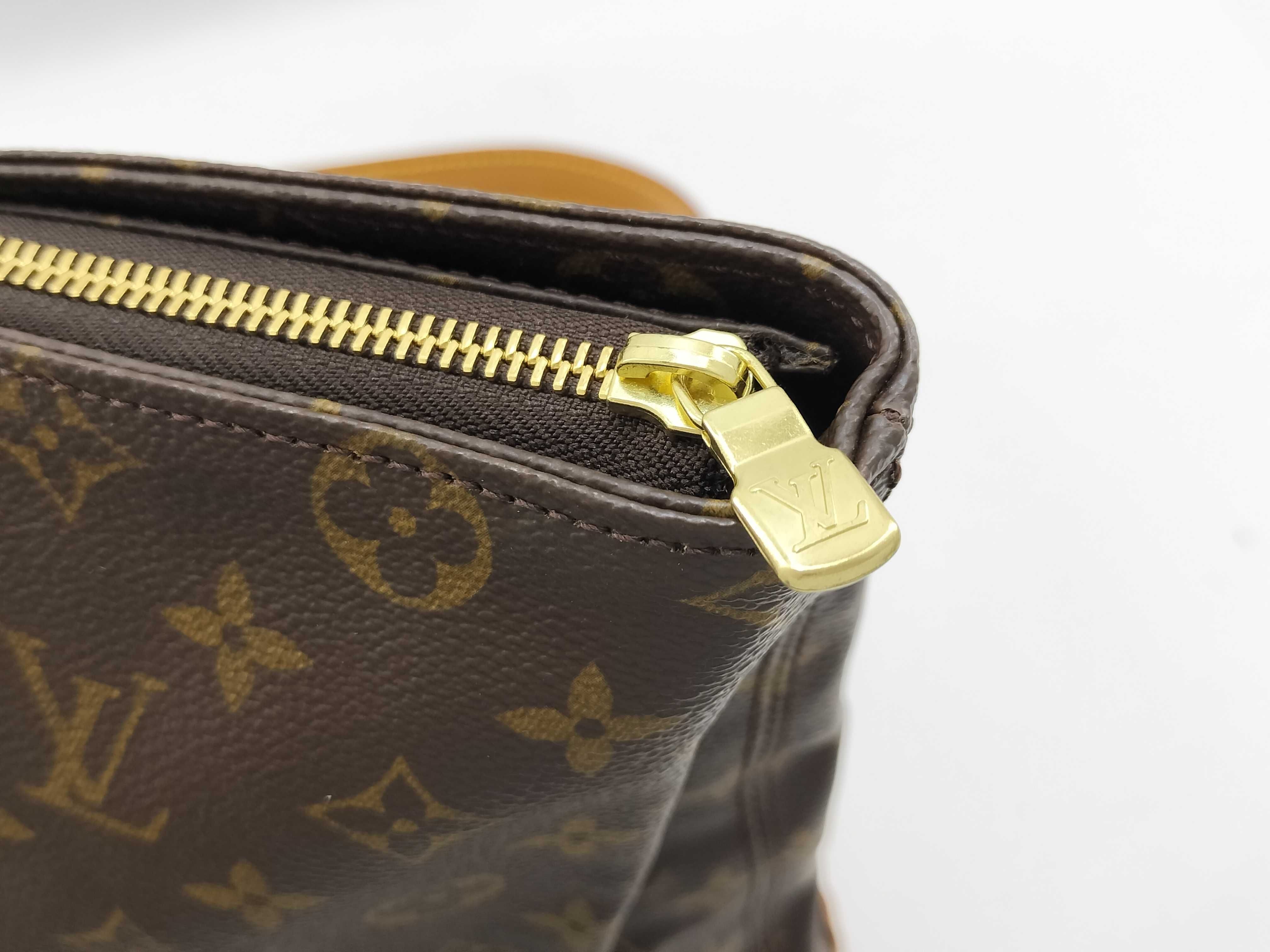 Monogram Vuitton Cabas Mezzo Tote Bag — view 10