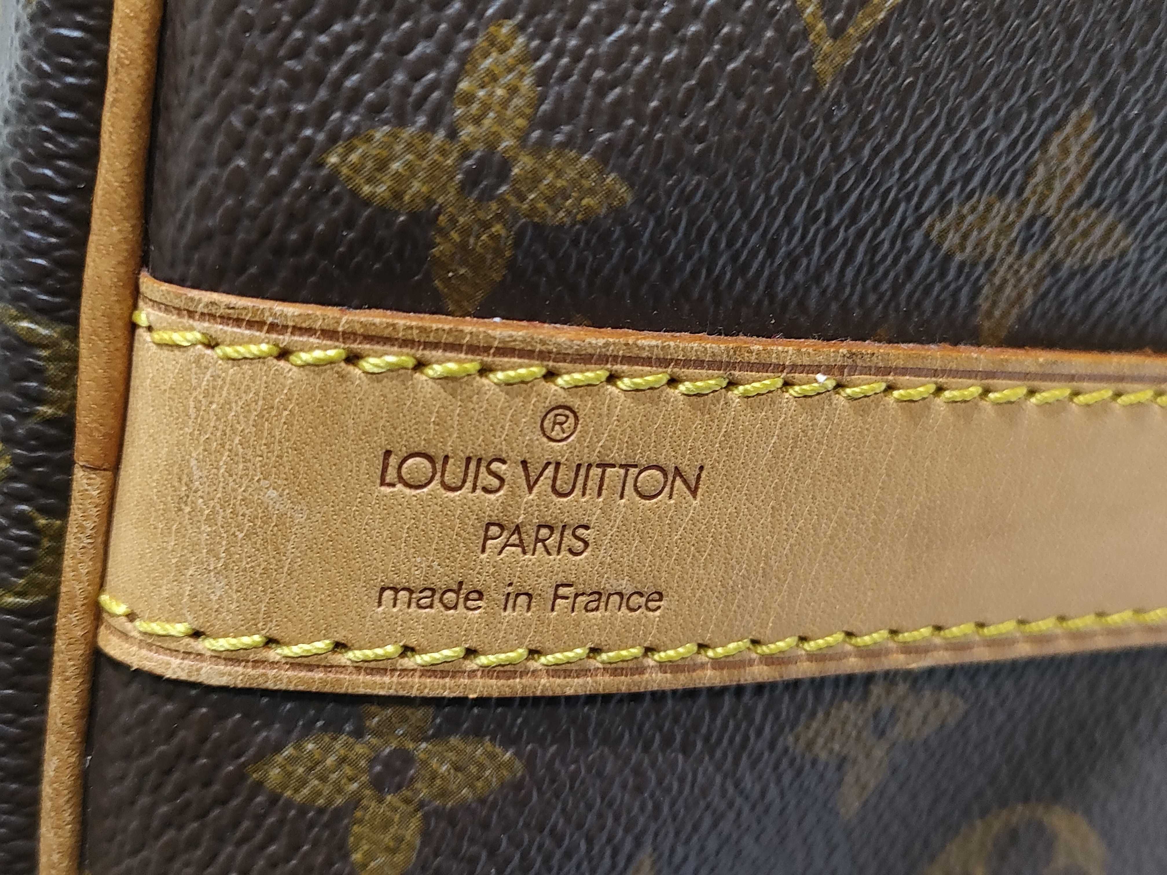 Monogram Keepall Bandoulière 55 M41414 TH1013 Brown Boston Bag — view 11