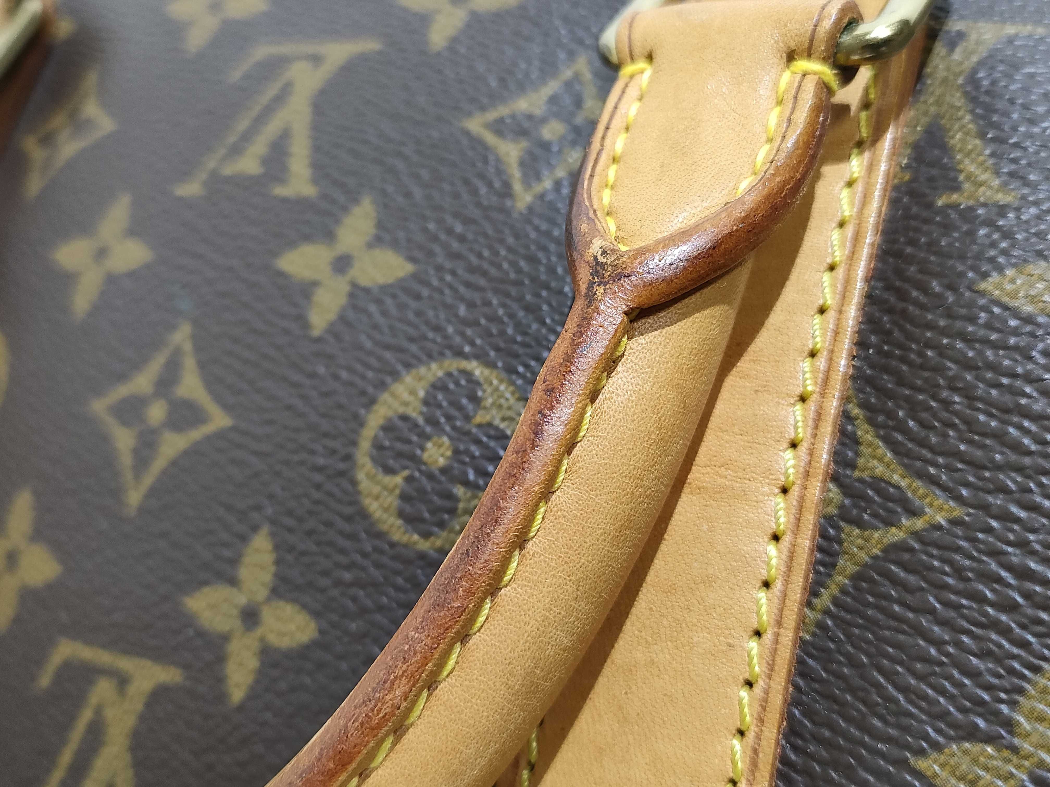 Monogram Keepall Bandoulière 55 M41414 TH1013 Brown Boston Bag — view 12
