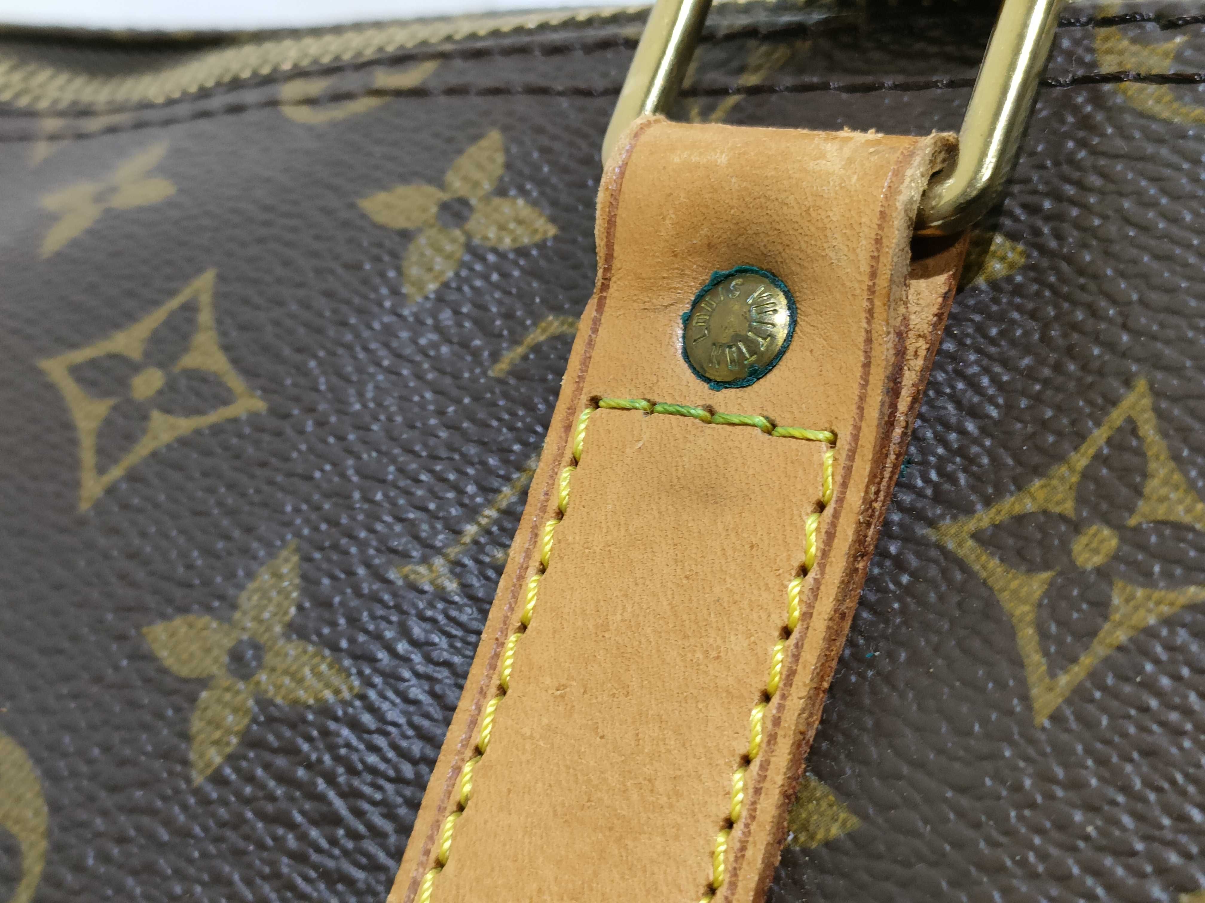 Monogram Keepall Bandoulière 55 M41414 TH1013 Brown Boston Bag — view 13