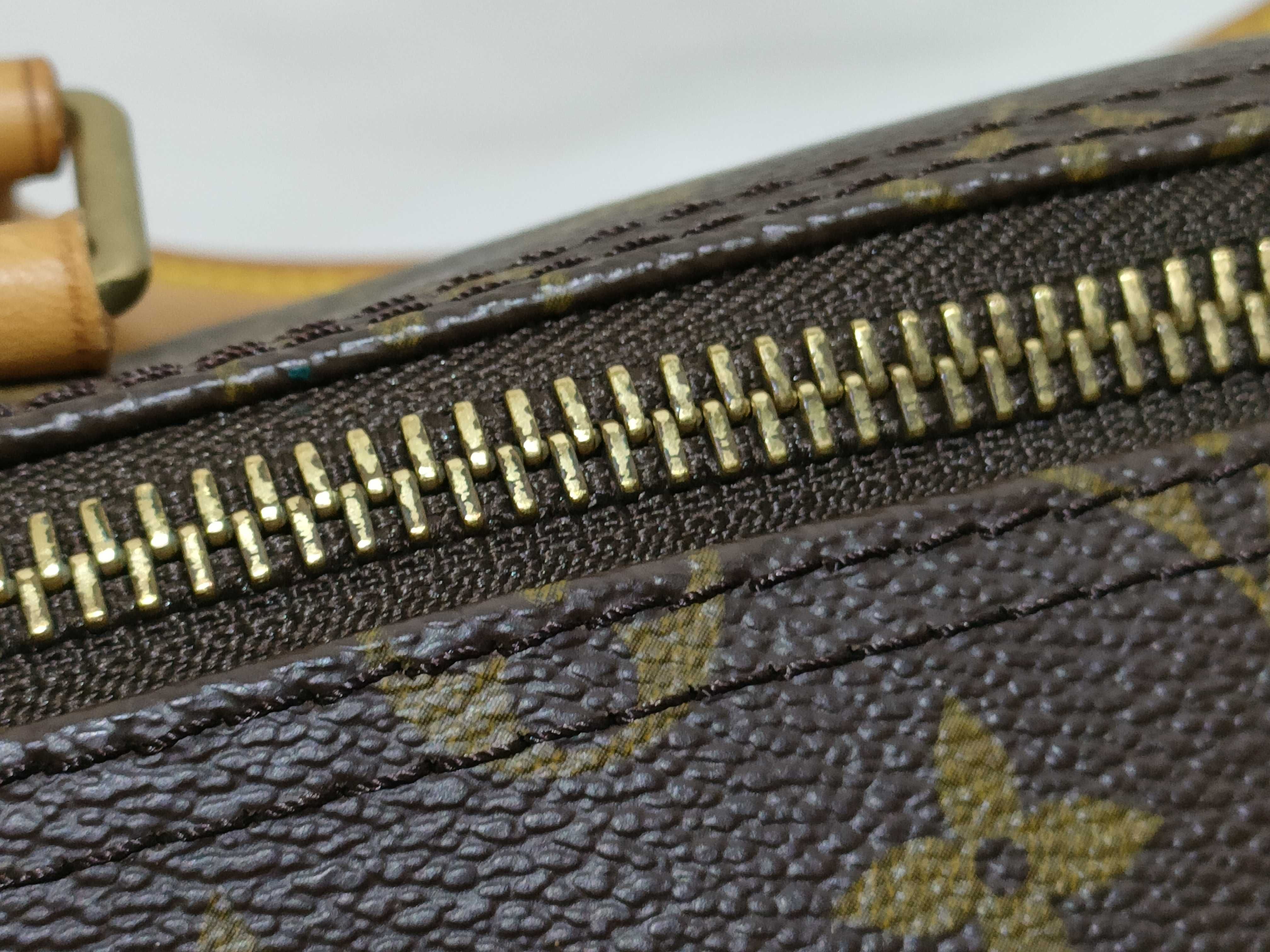 Monogram Keepall Bandoulière 55 M41414 TH1013 Brown Boston Bag — view 8