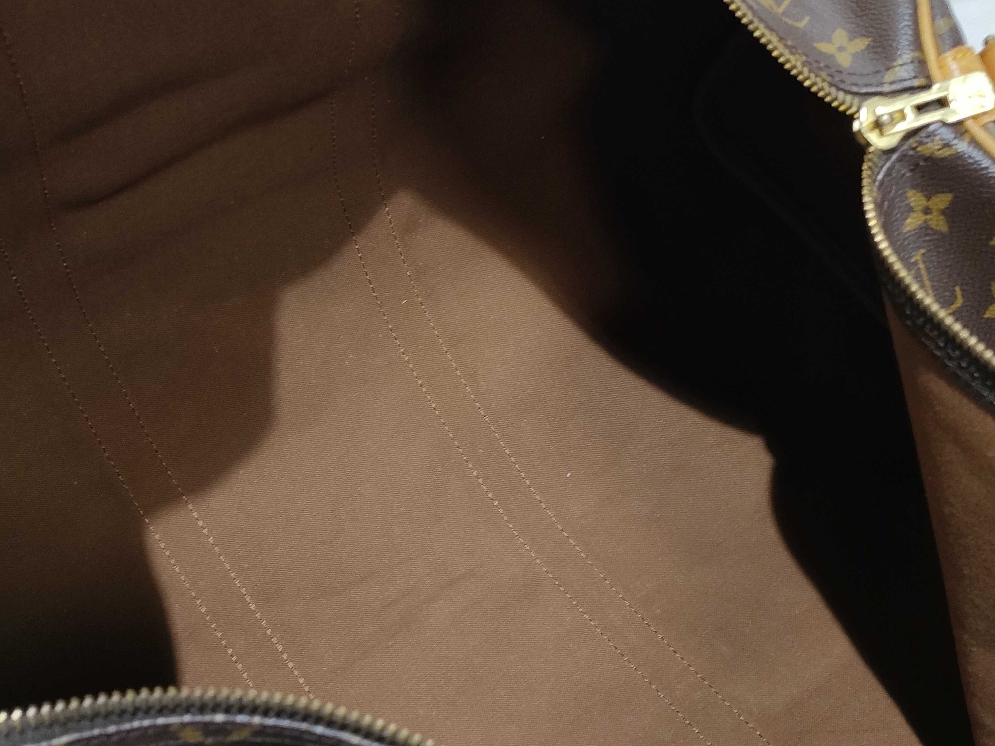 Monogram Keepall Bandoulière 55 M41414 TH1013 Brown Boston Bag — view 9