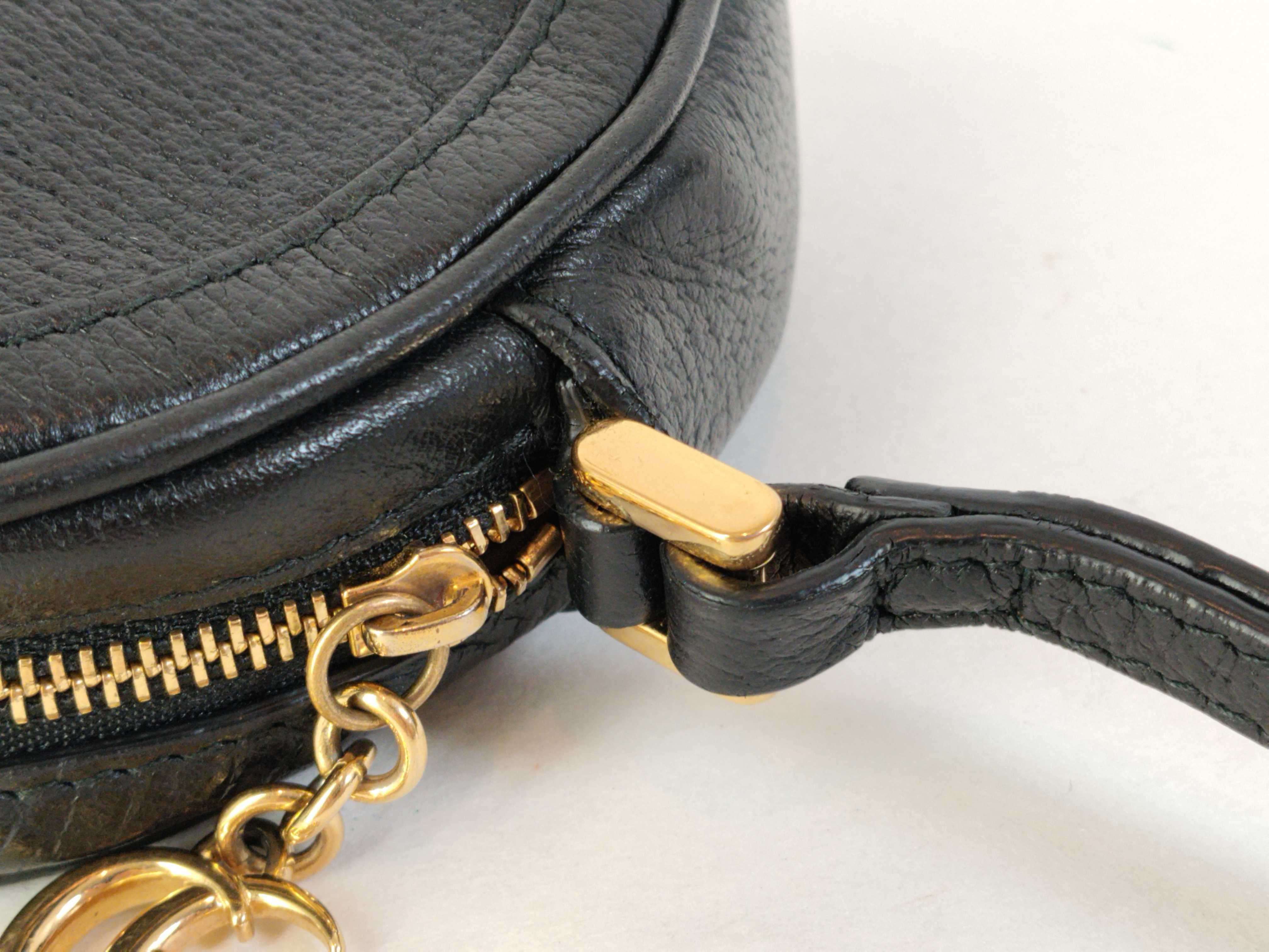 PH- GG Marmont Red Leather Quilted Chevron Waist Bag — view 5