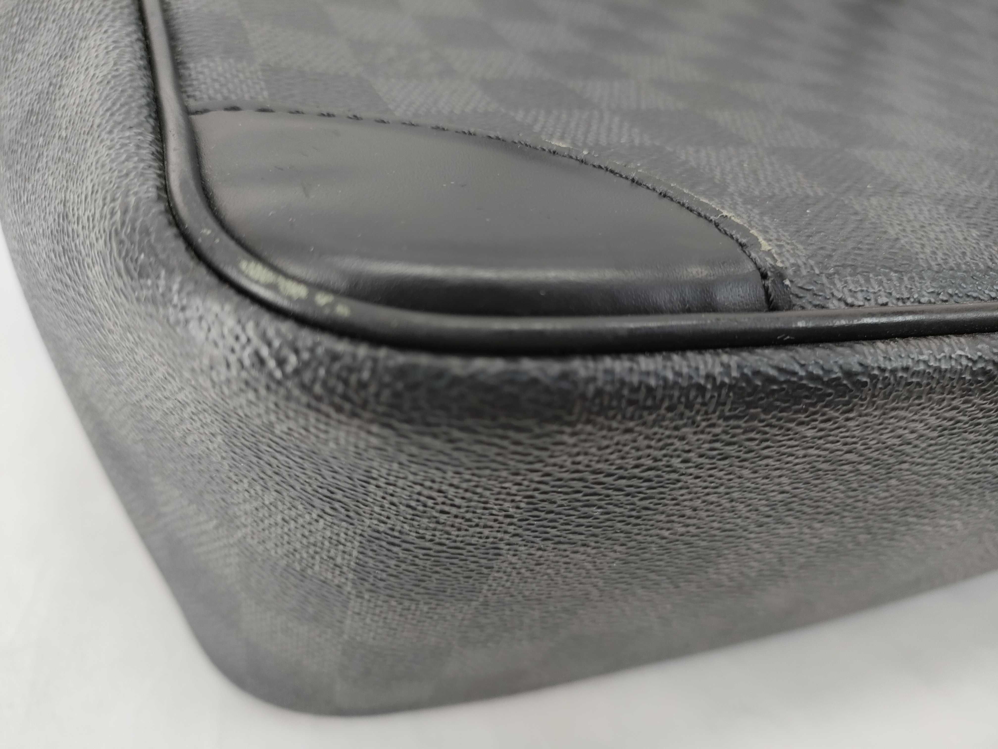 Damier Graphite Port Document Voyage GM Handbag — view 6