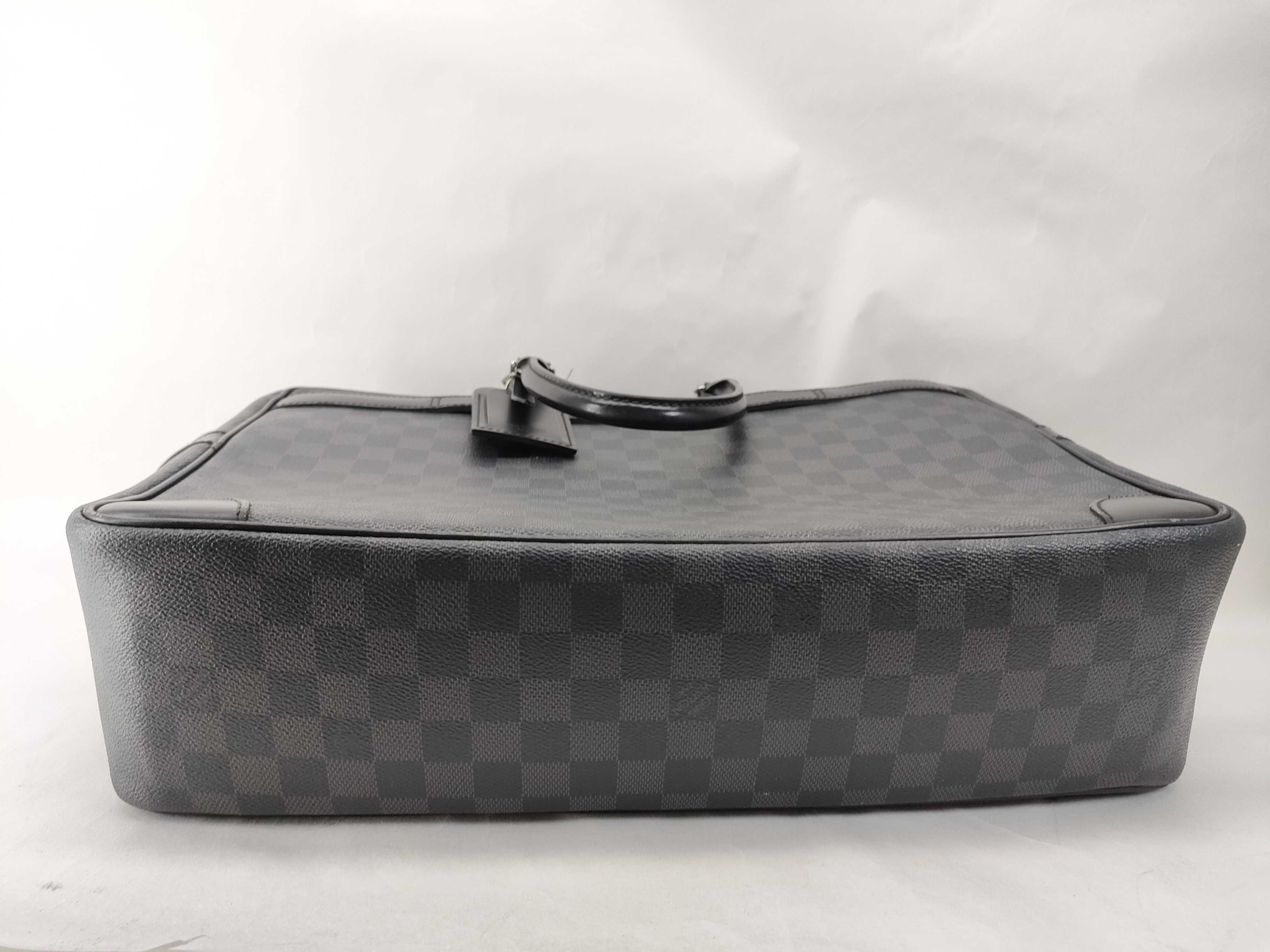 Damier Graphite Port Document Voyage GM Handbag — view 7