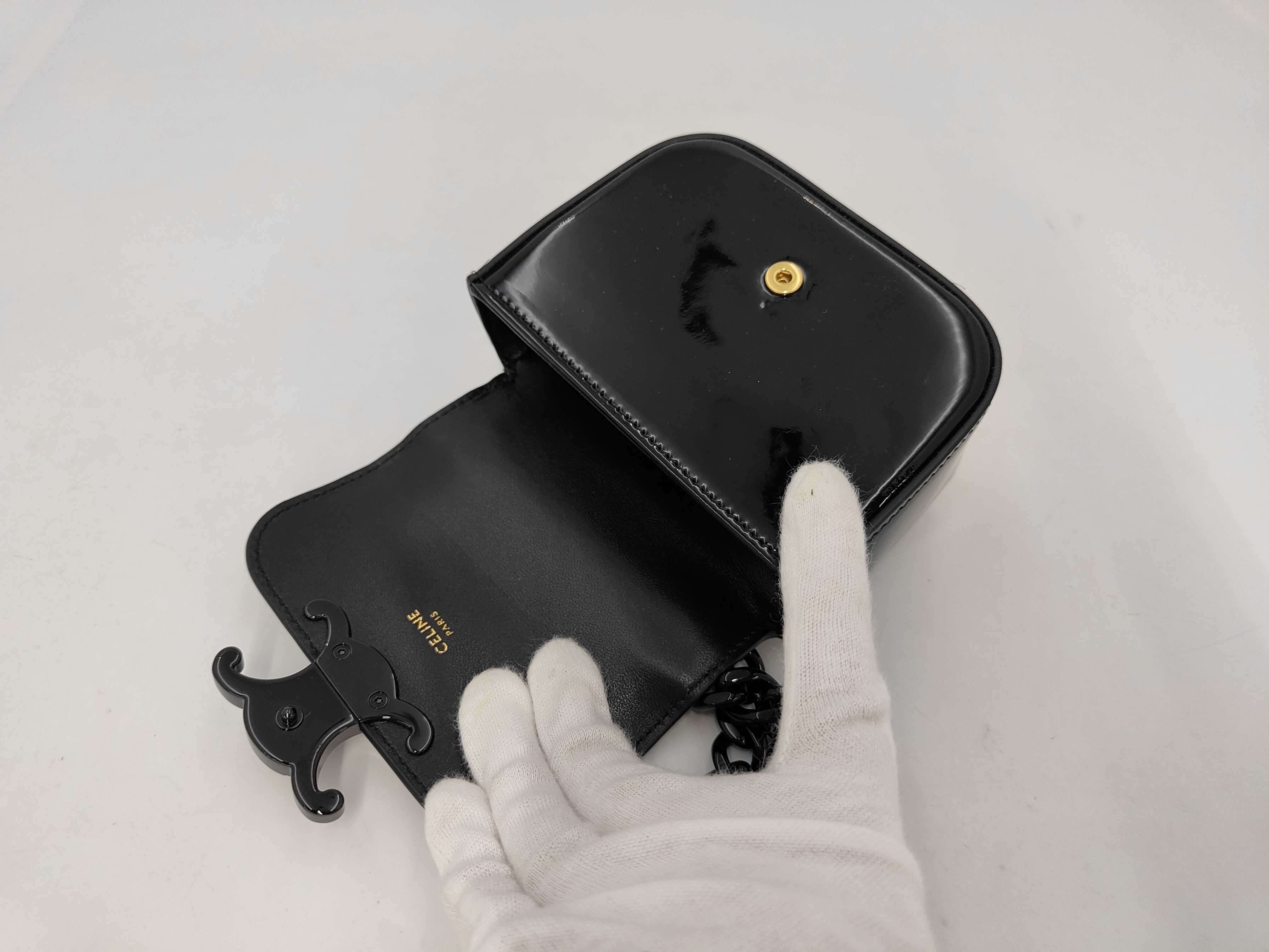 Mini Claude Chain Handbag Bag — view 8