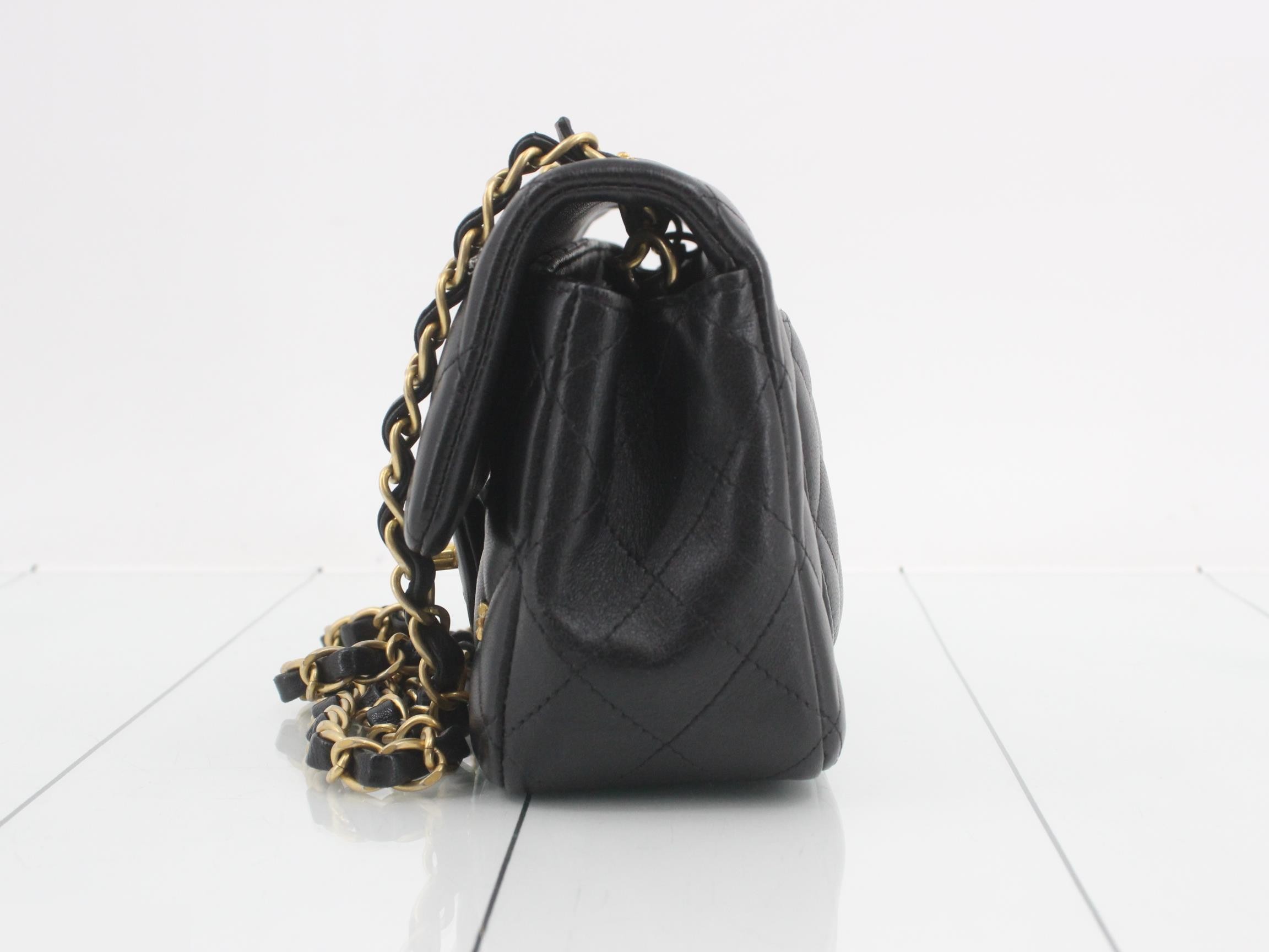 Matelassé Chain Shoulder Bag — view 3