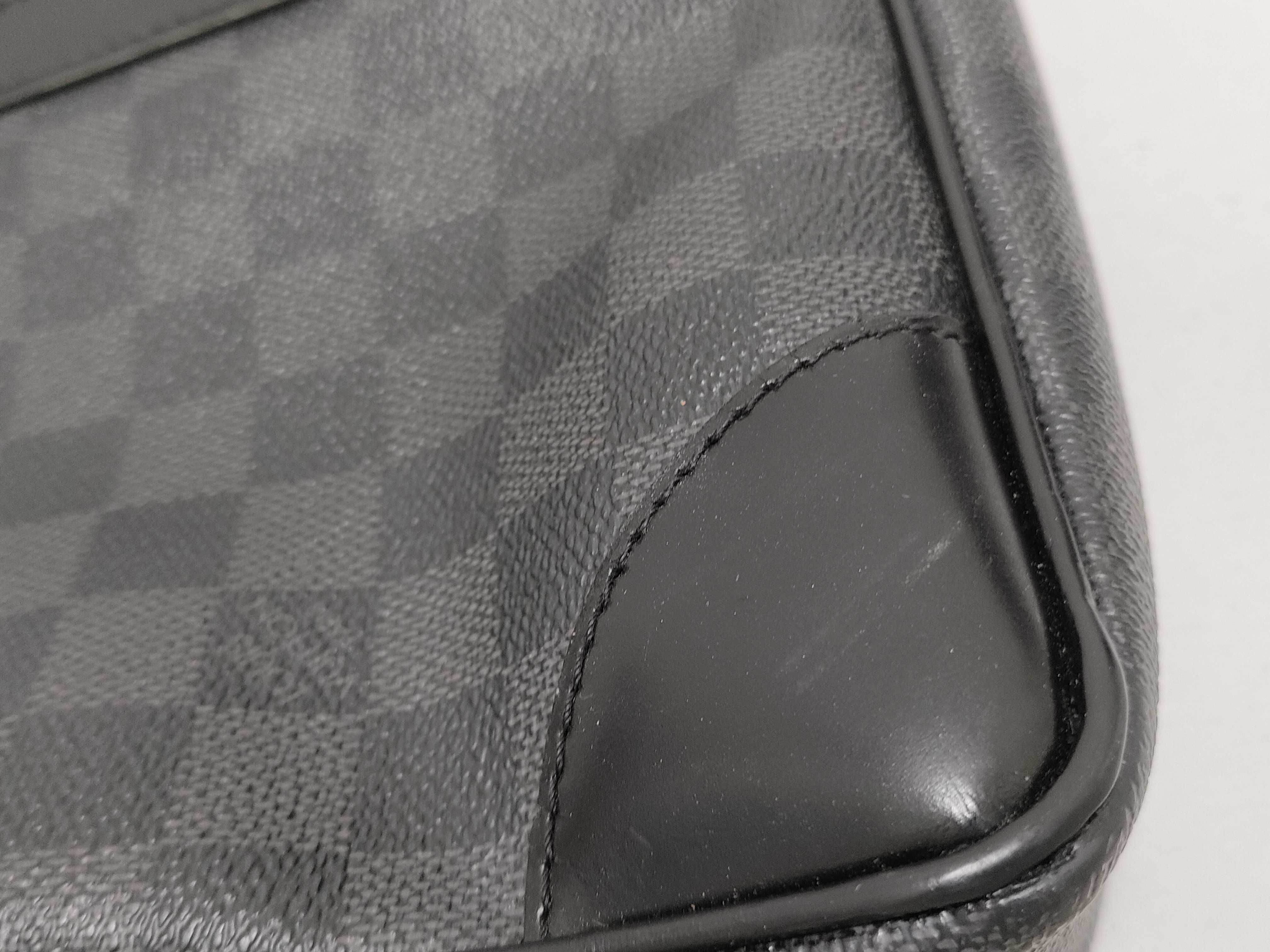 Damier Graphite Port Document Voyage Business Bag — view 13