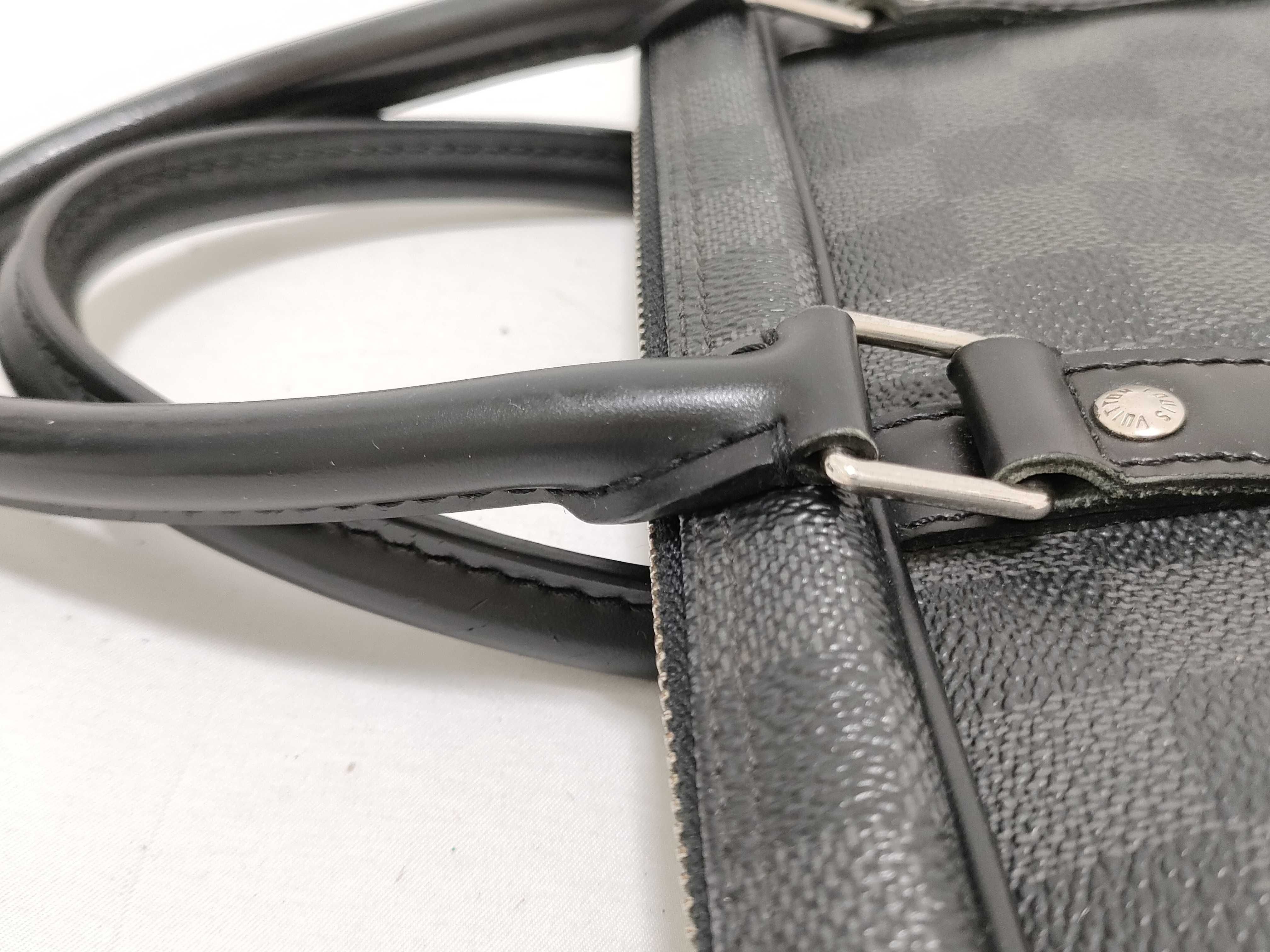 Damier Graphite Port Document Voyage Business Bag — view 5