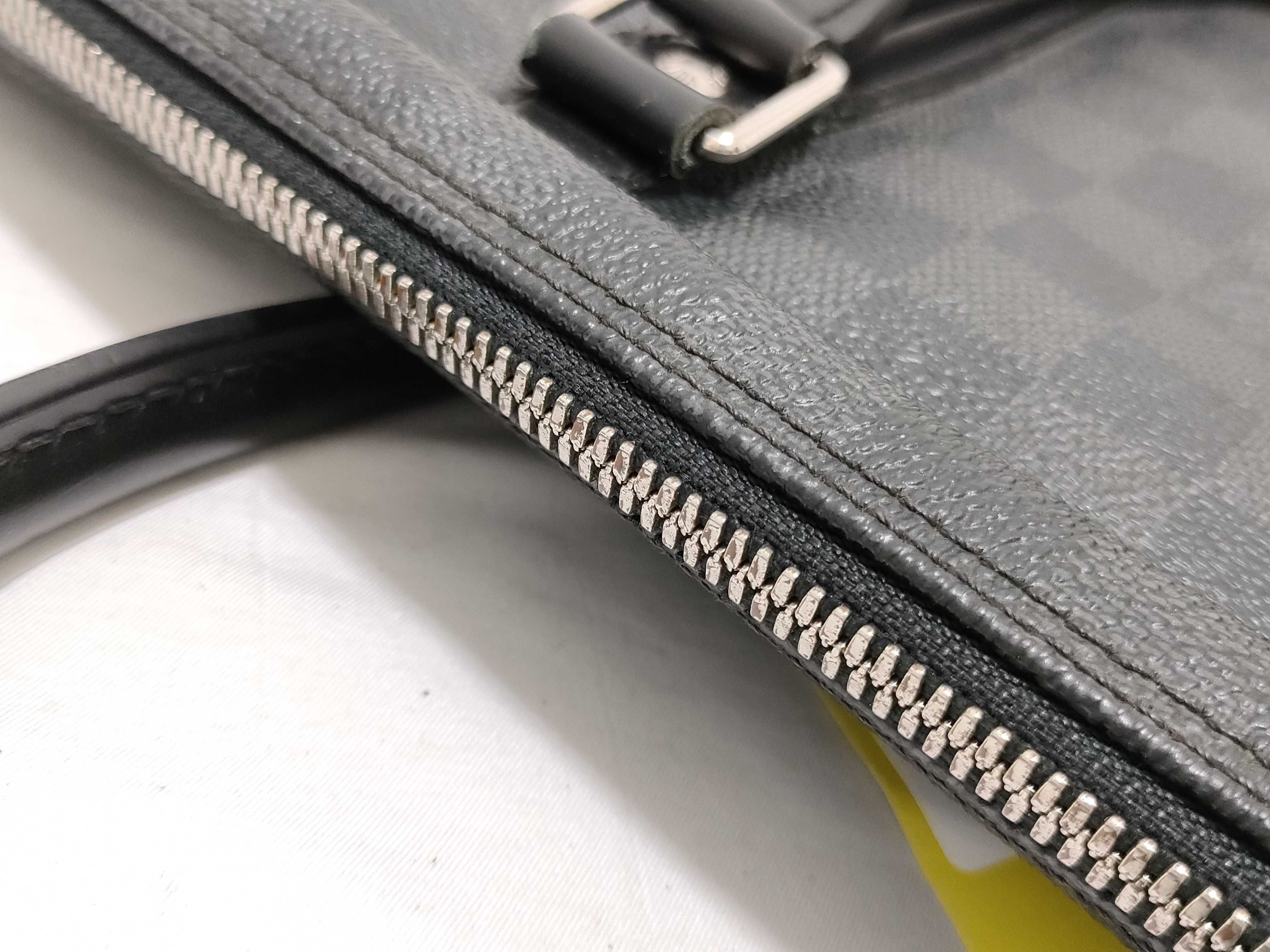 Damier Graphite Port Document Voyage Business Bag — view 6