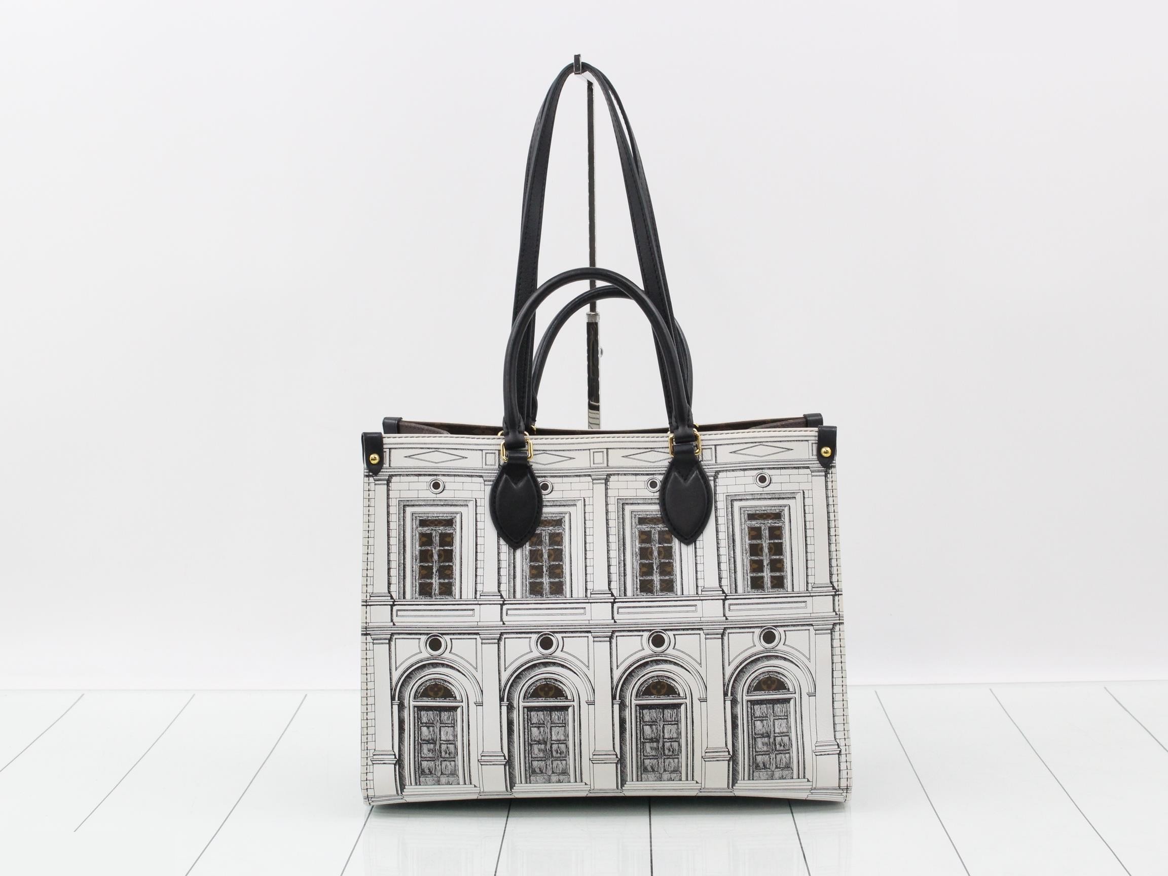 LV x Fornasetti Monogram OnTheGo MM 2-Way Tote Bag