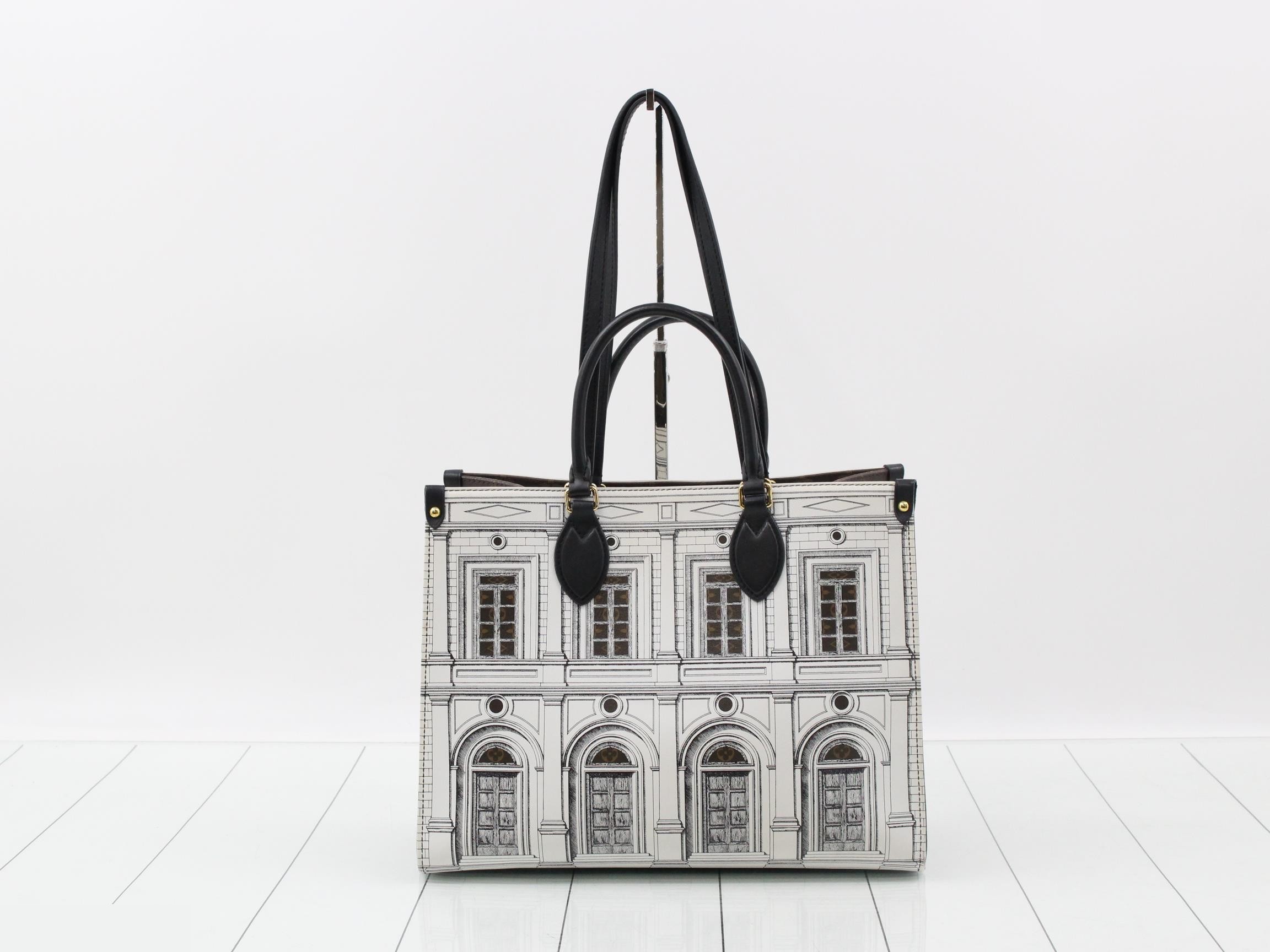 LV x Fornasetti Monogram OnTheGo MM 2-Way Tote Bag — view 2