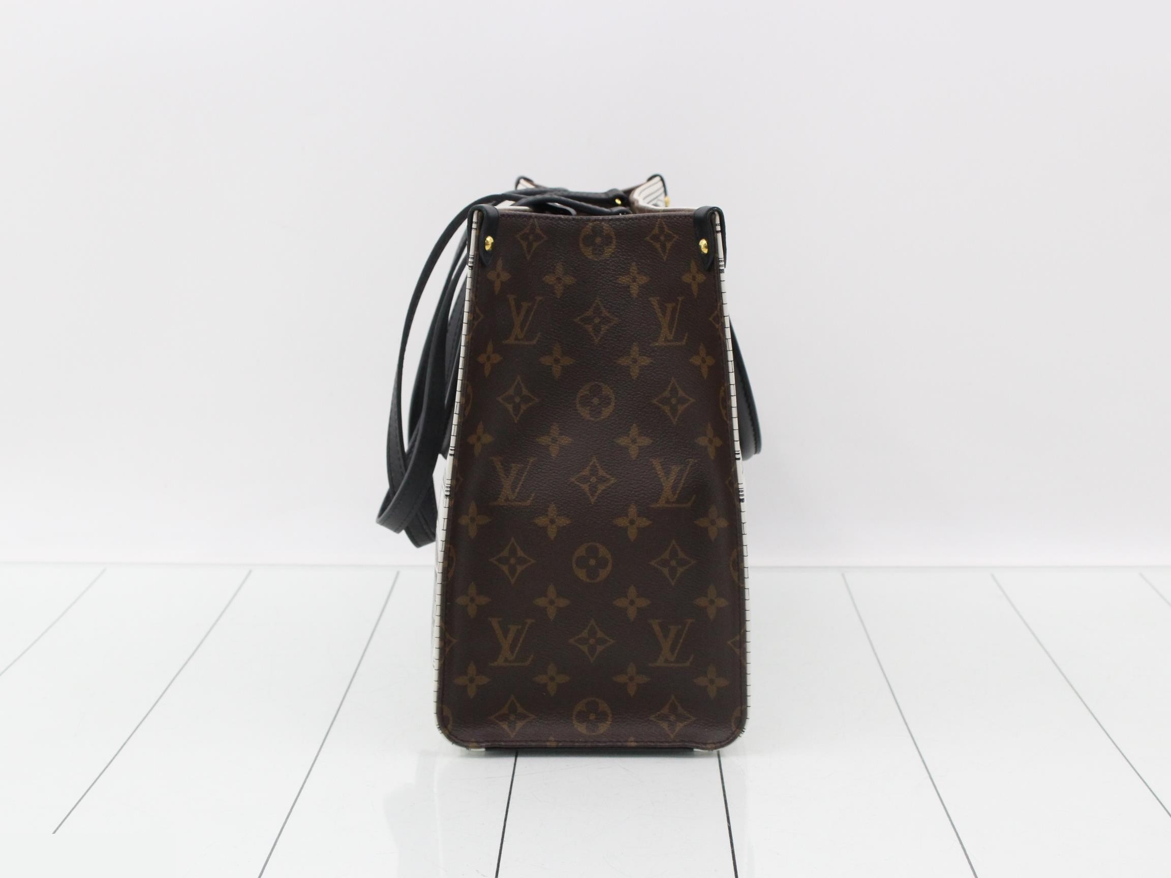 LV x Fornasetti Monogram OnTheGo MM 2-Way Tote Bag — view 4