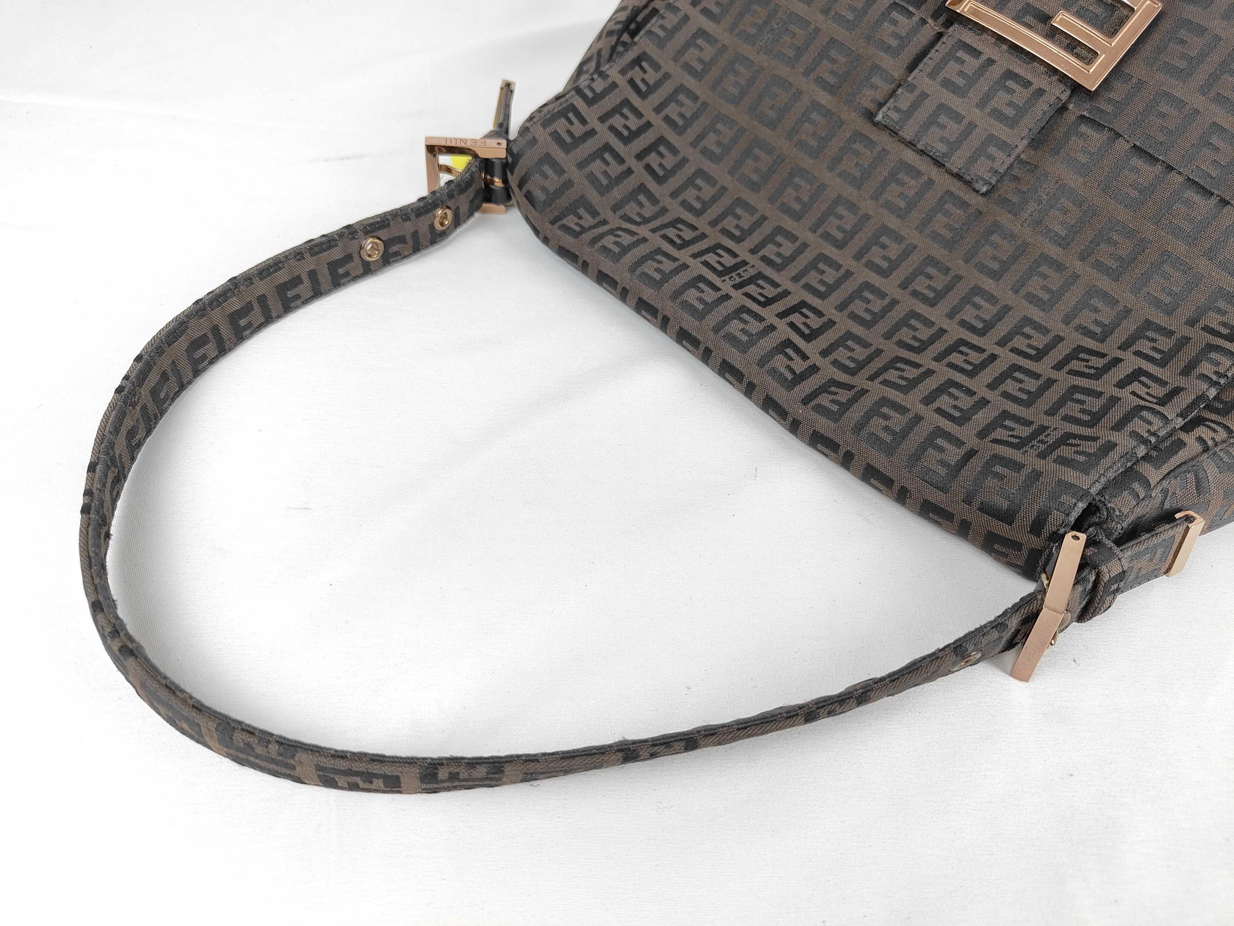 Zucca pattern semi-shoulder bag, Mamma hardware, PG hardware, resin missing, handbag. — view 3