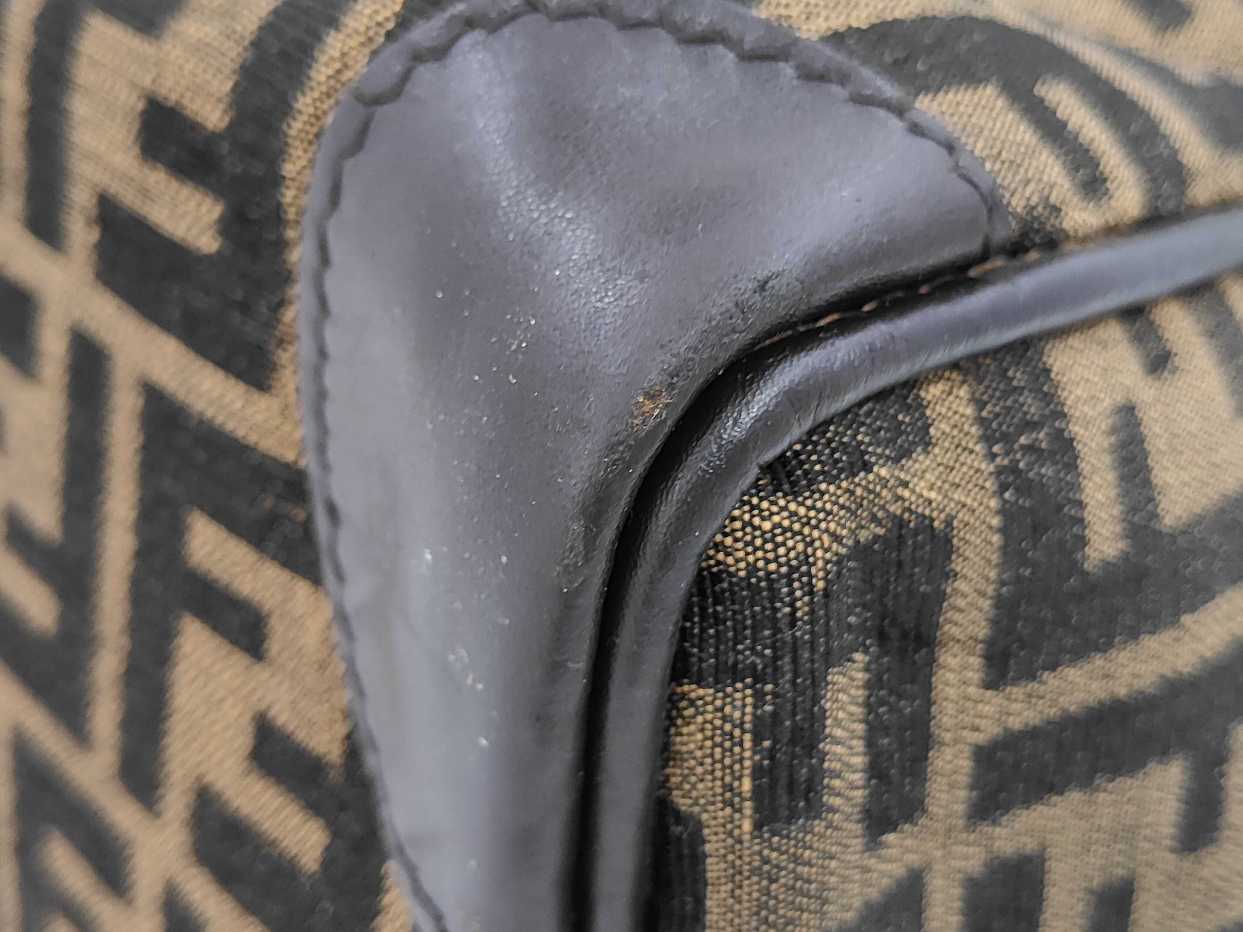 Boston bag, Zucca pattern canvas handbag — view 7