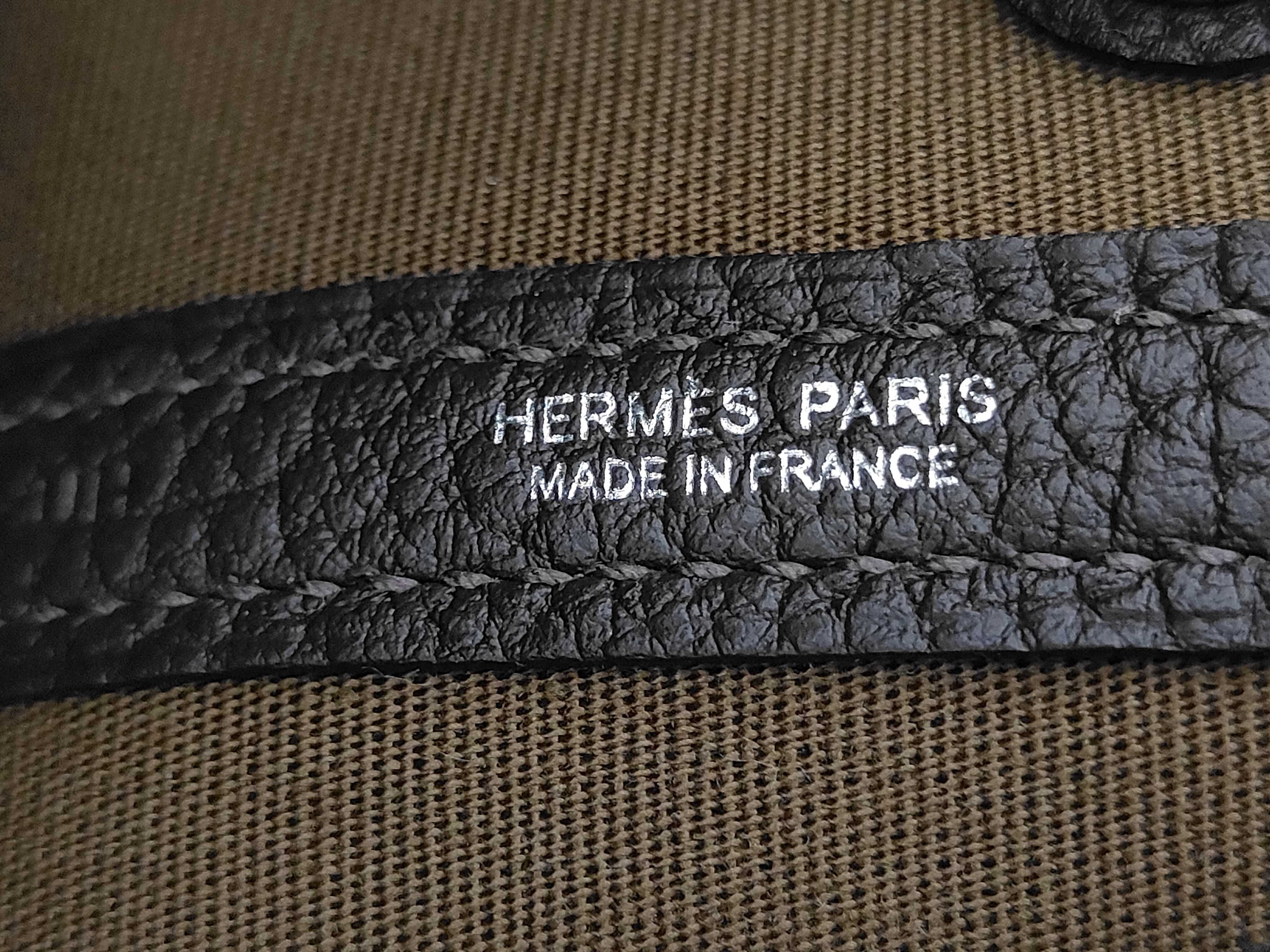 Neo Garden 23 Toile Officier Olive Black G Stamp Handbag — view 10