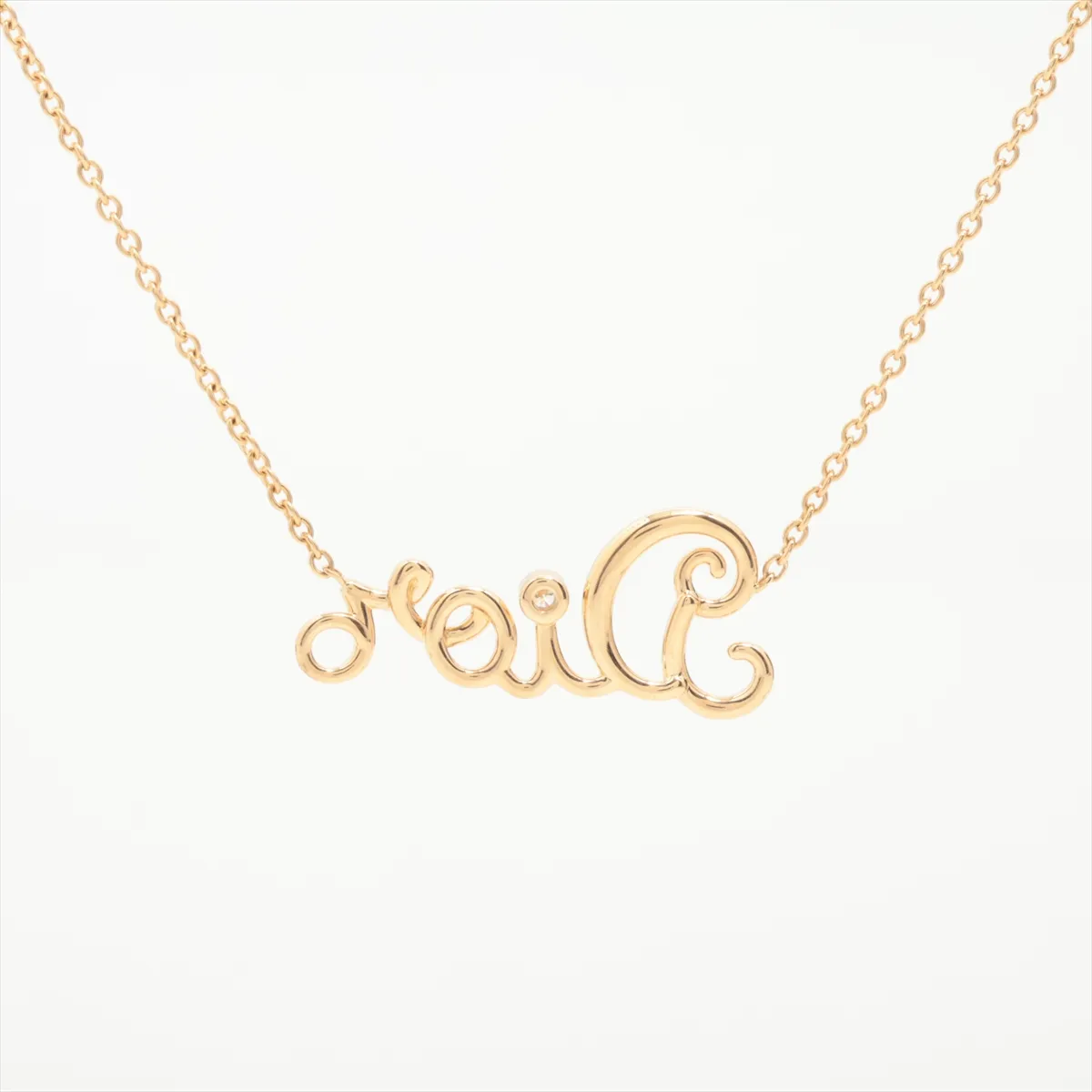 Amour Diamond Necklace 750 (Yellow Gold) 4.9g 451682 — view 2