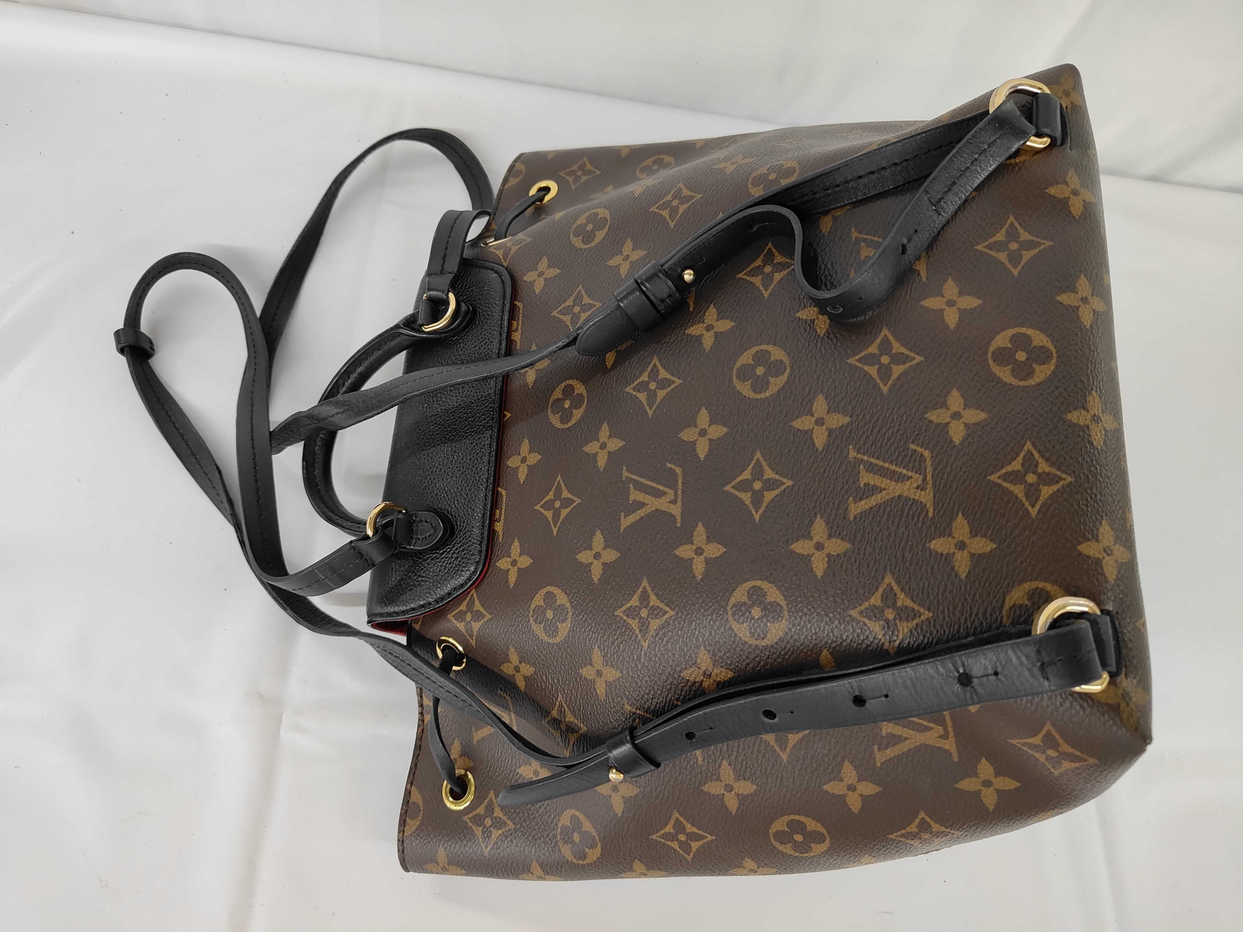 LV Macassar SA4250 Montsouris NM PM Backpack — view 3
