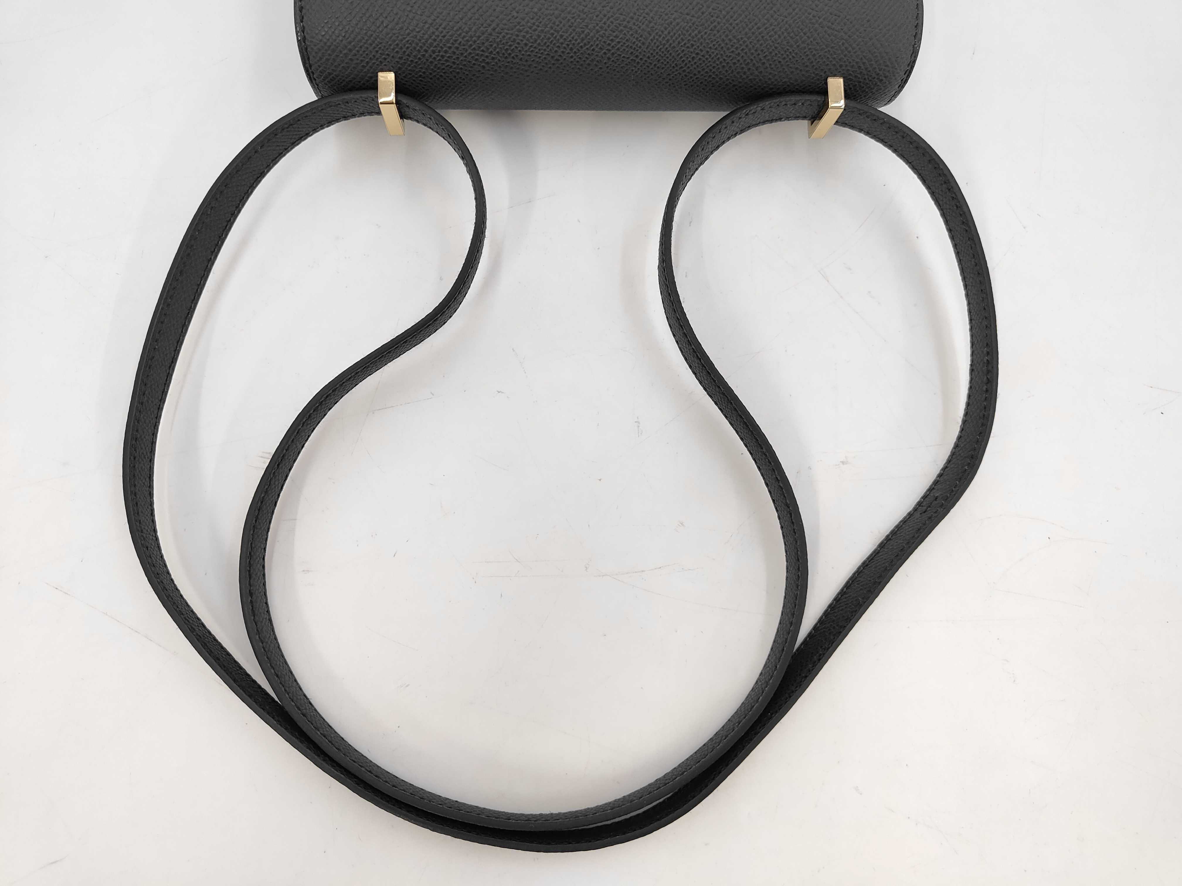 Constance Mini G stamp Epsom leather Blanc gold hardware shoulder bag — view 5