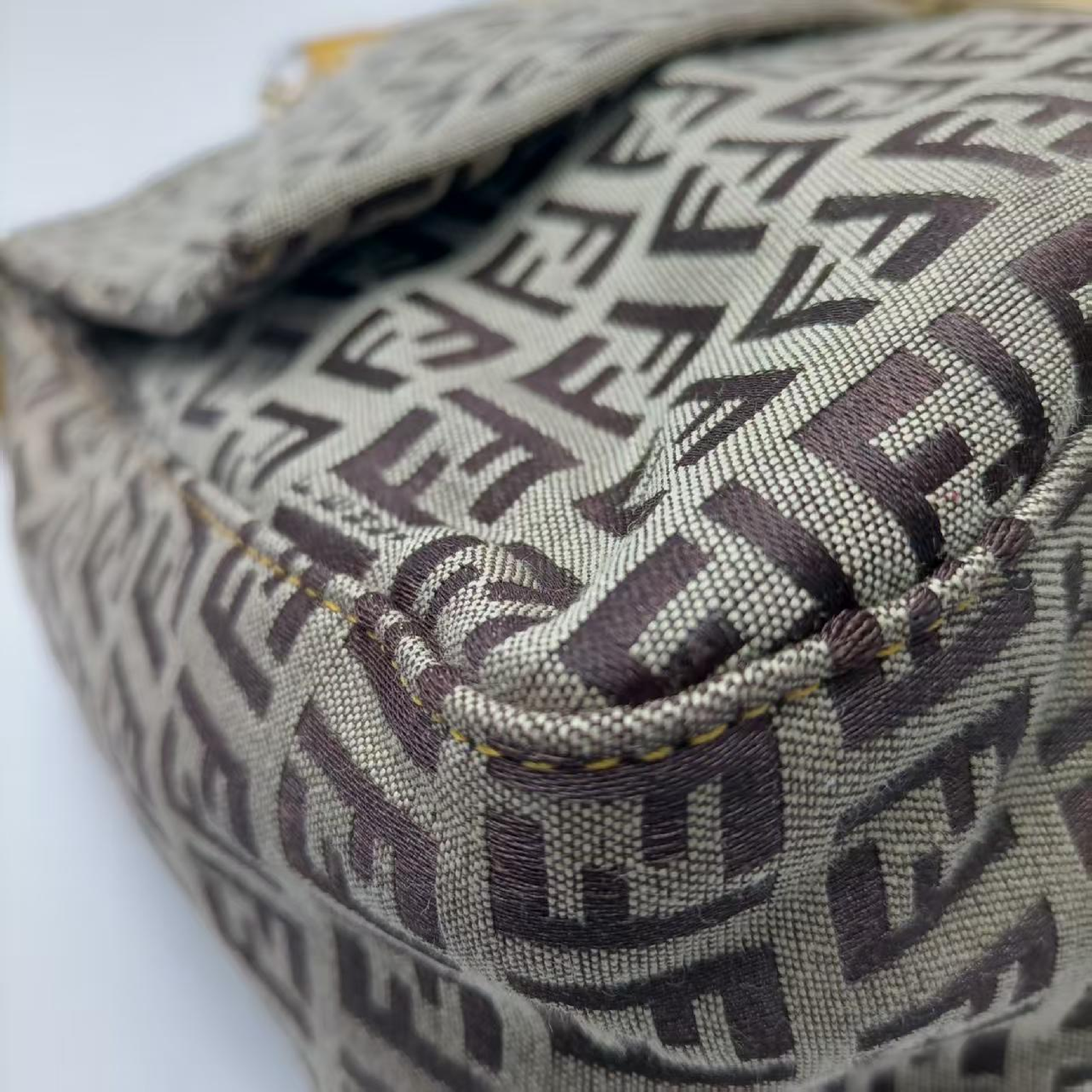 Baguette Canvas Shoulder Bag — view 8