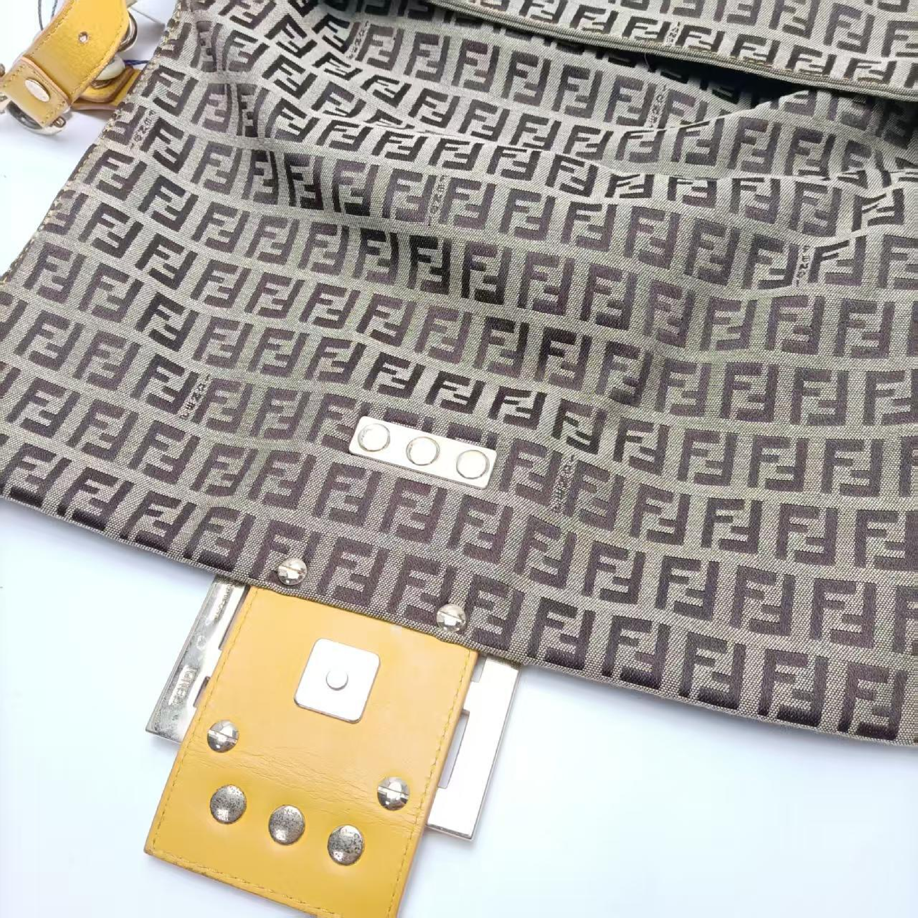 Baguette Canvas Shoulder Bag — view 9