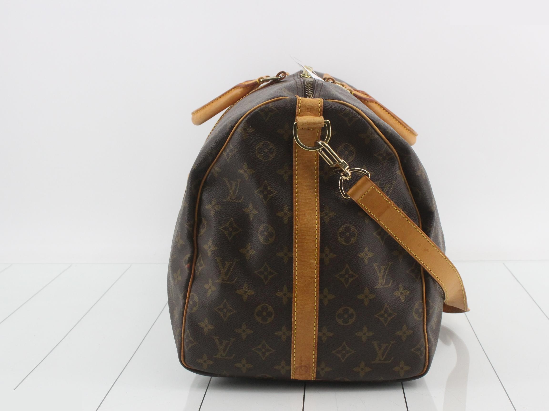 Keepall Bandoulière 55 with shoulder strap — view 4