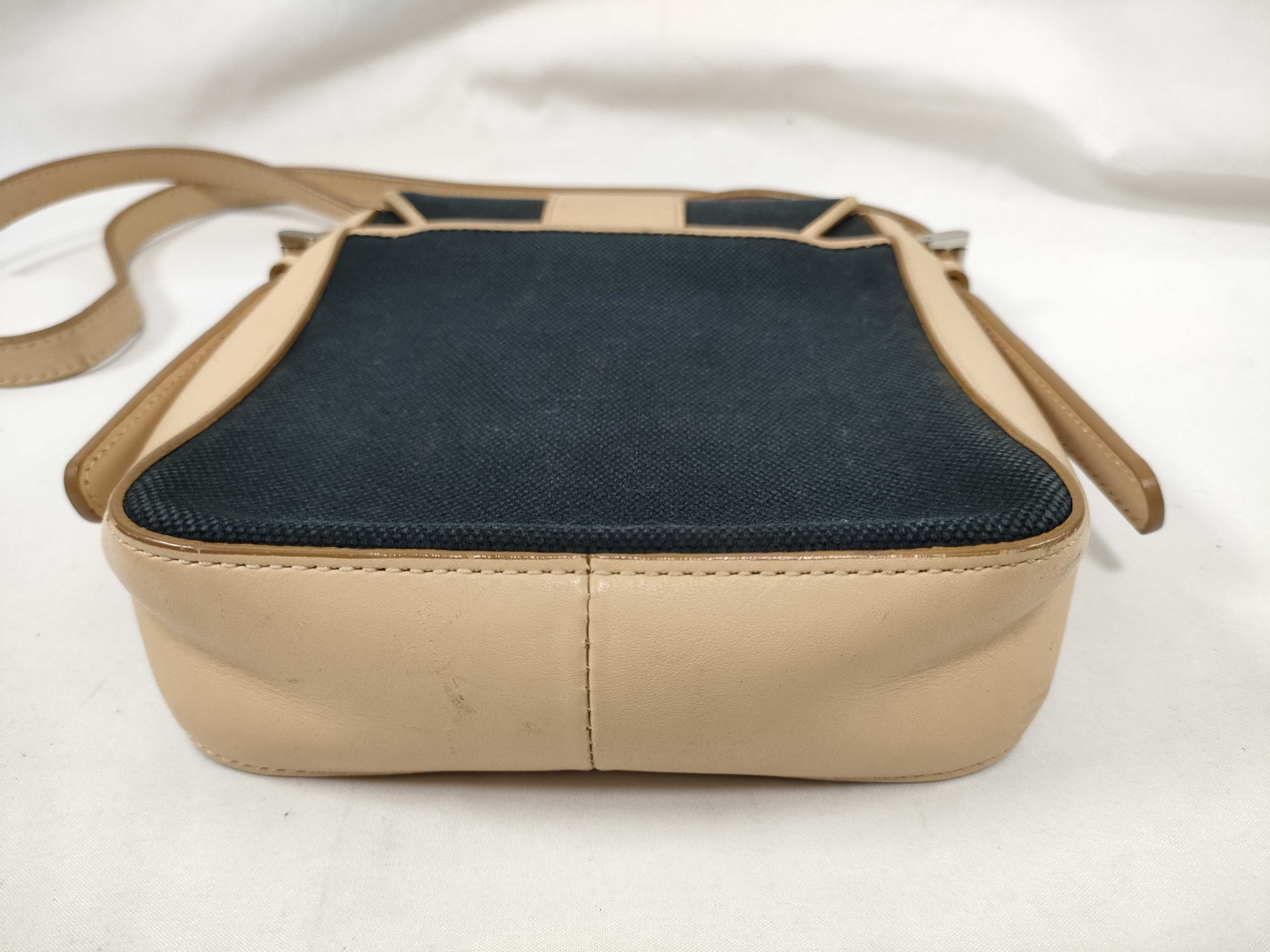 Shoulder Bag, Canvas, Navy — view 3