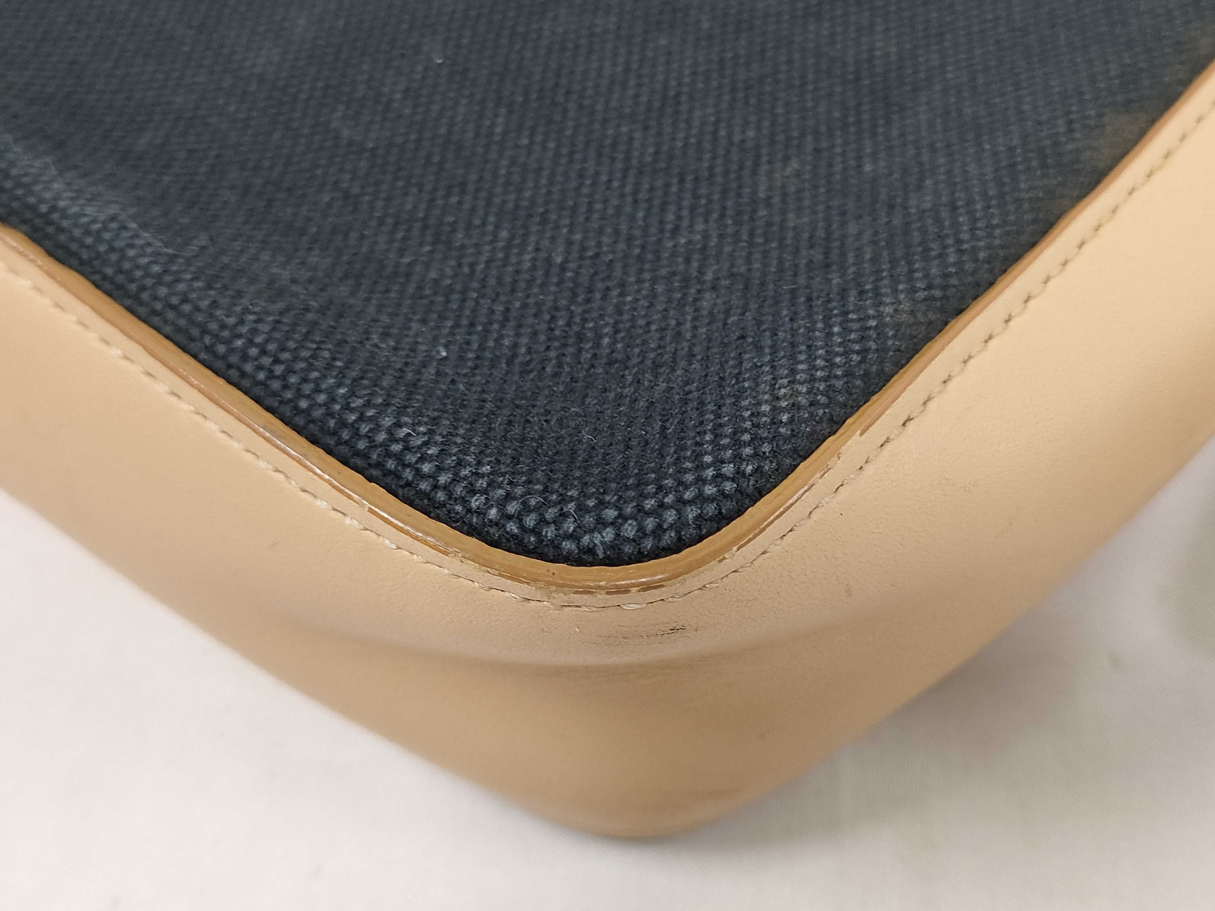 Shoulder Bag, Canvas, Navy — view 4