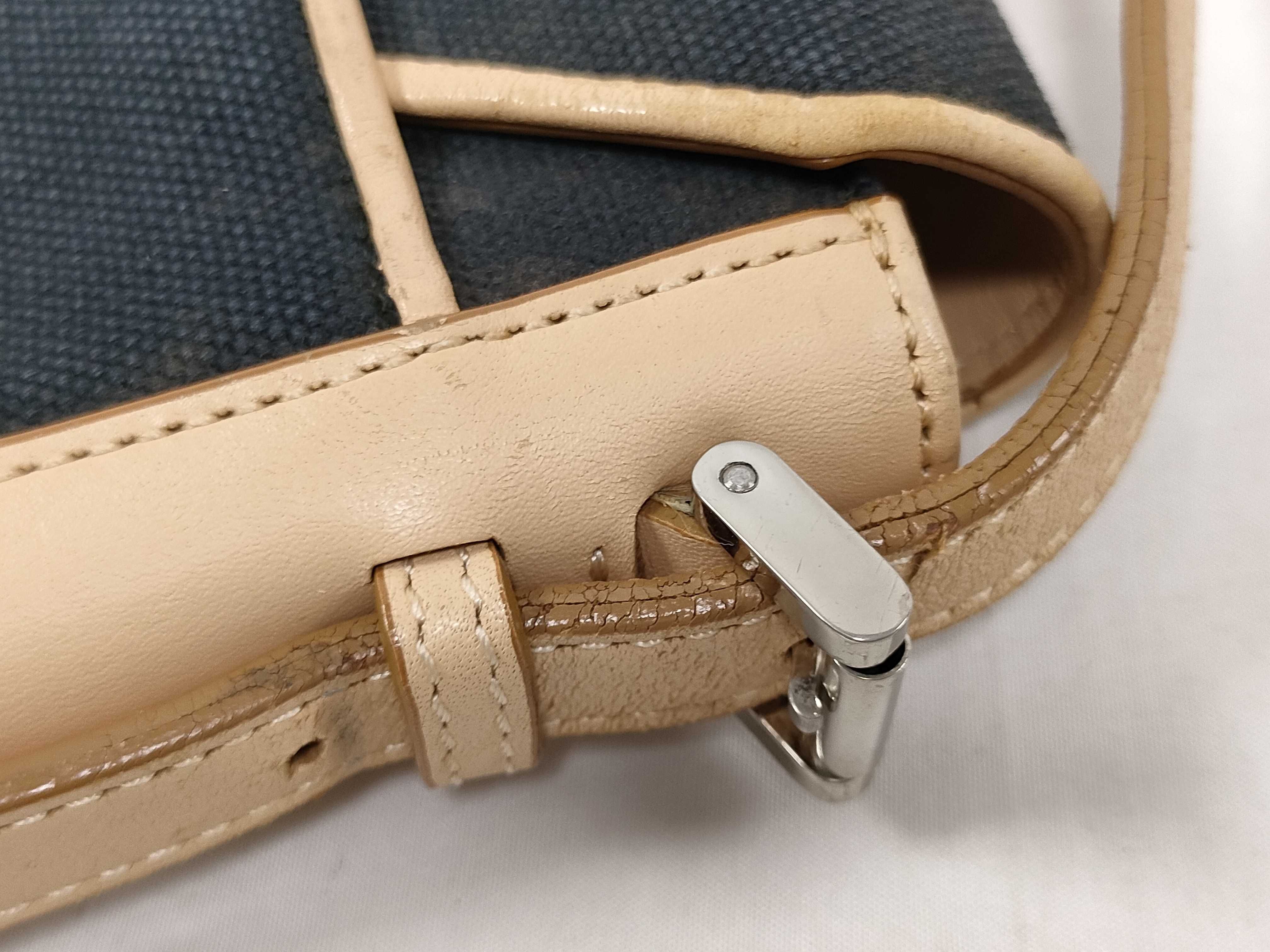 Shoulder Bag, Canvas, Navy — view 5