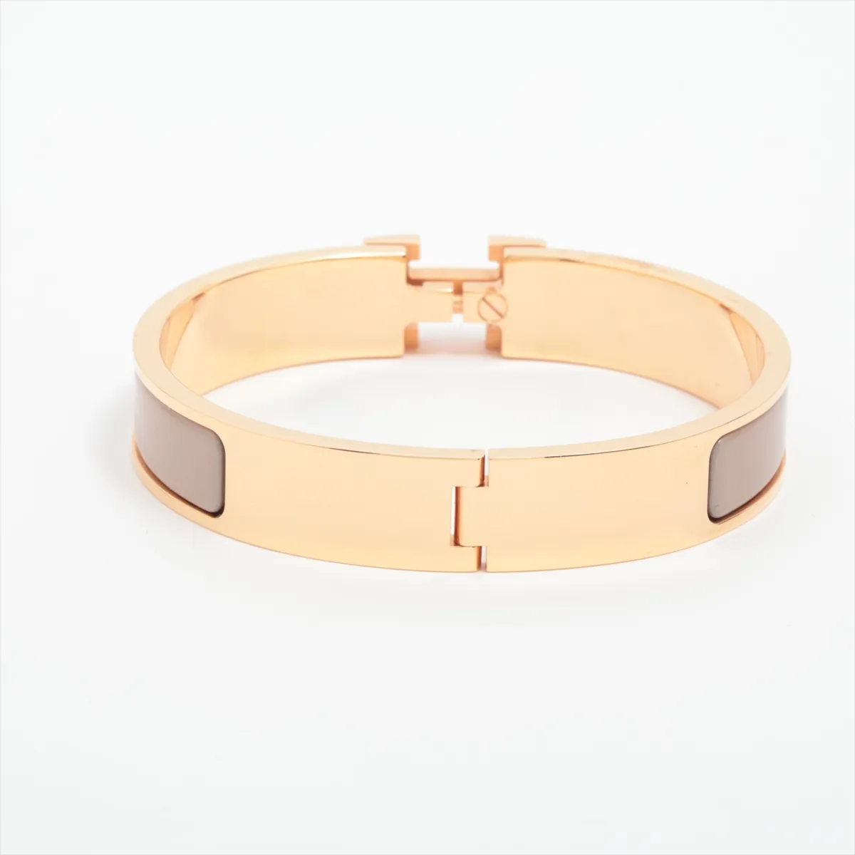 Click H Bangle Fan FI1202 Bracelet GP Gold — view 2