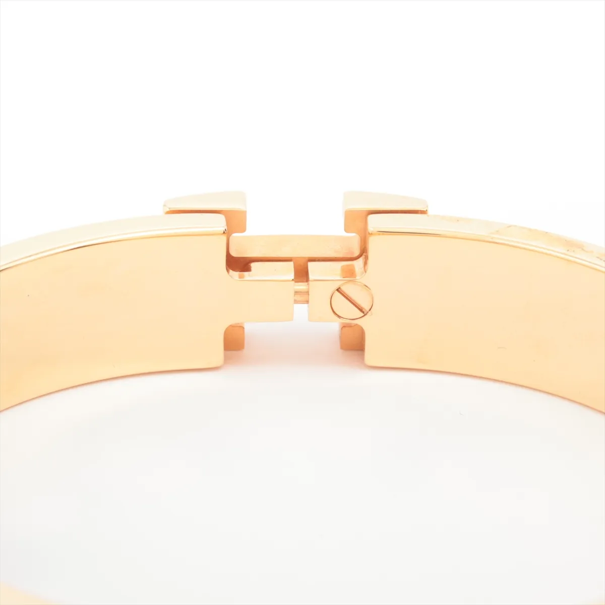 Click H Bangle Fan FI1202 Bracelet GP Gold — view 4