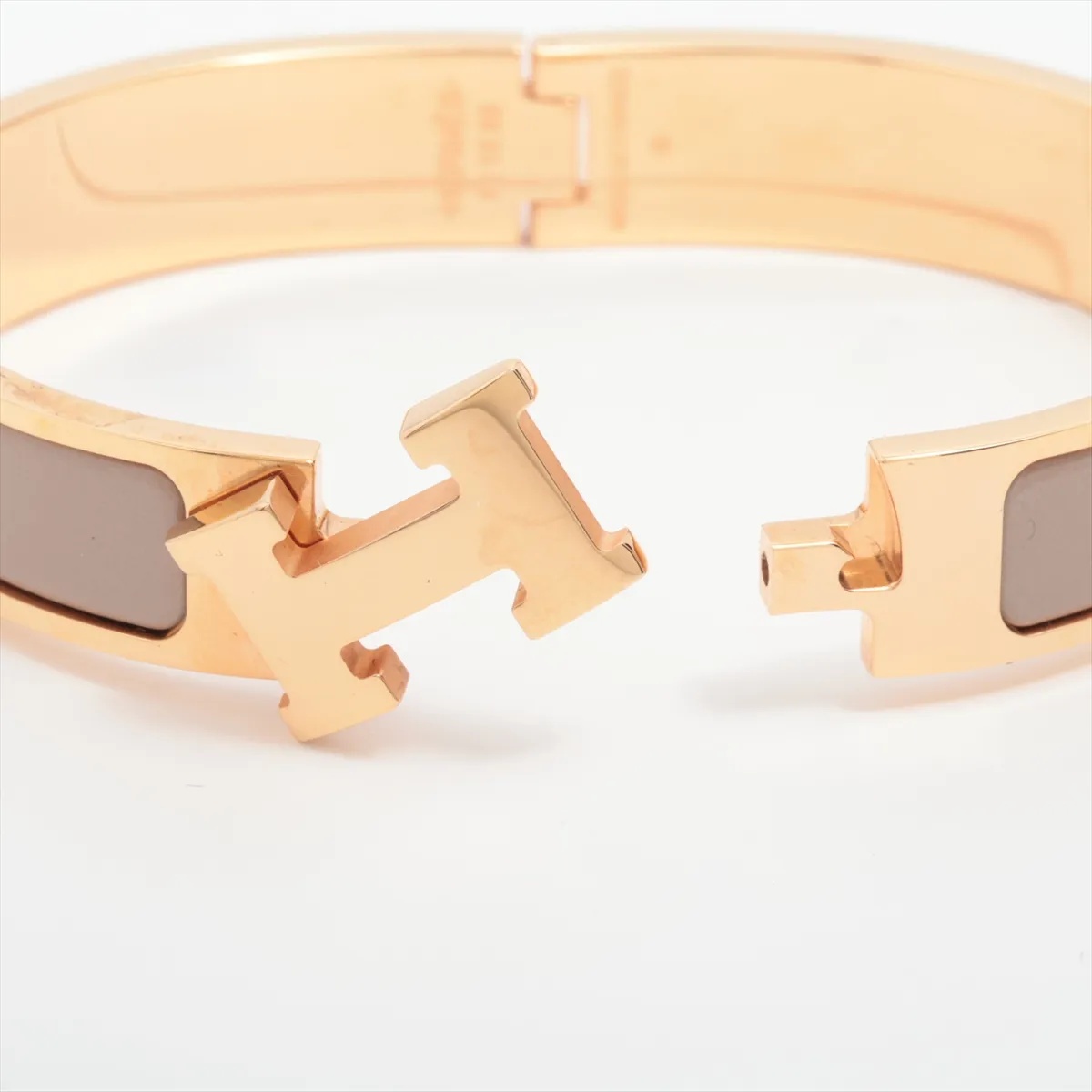 Click H Bangle Fan FI1202 Bracelet GP Gold — view 5