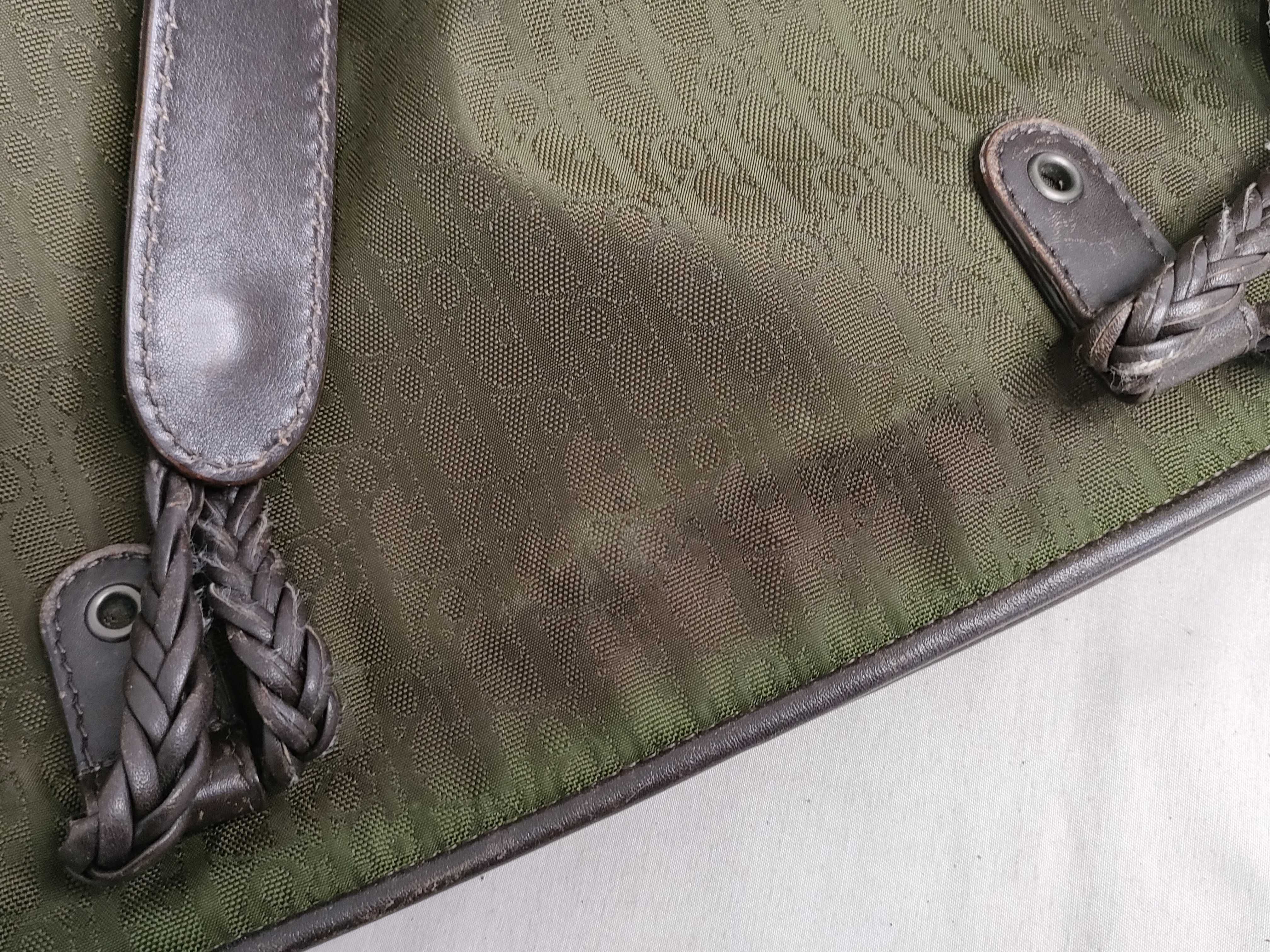 Trotter Christian Dior Trotter Handbag Khaki Brown Handbag — view 13