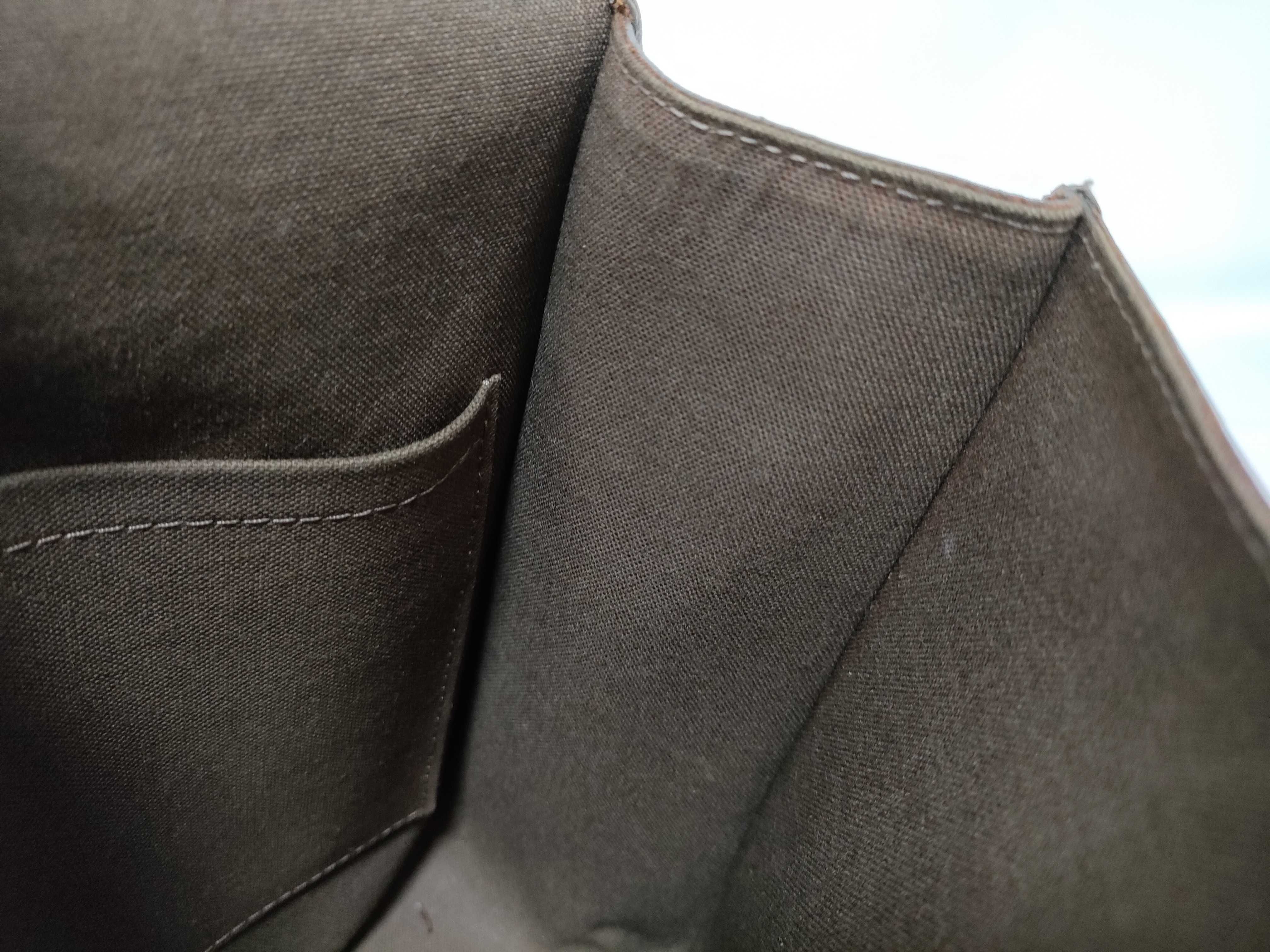Taiga Leather Shoulder Bag, Andrey Grizzly, Dark Brown. — view 8