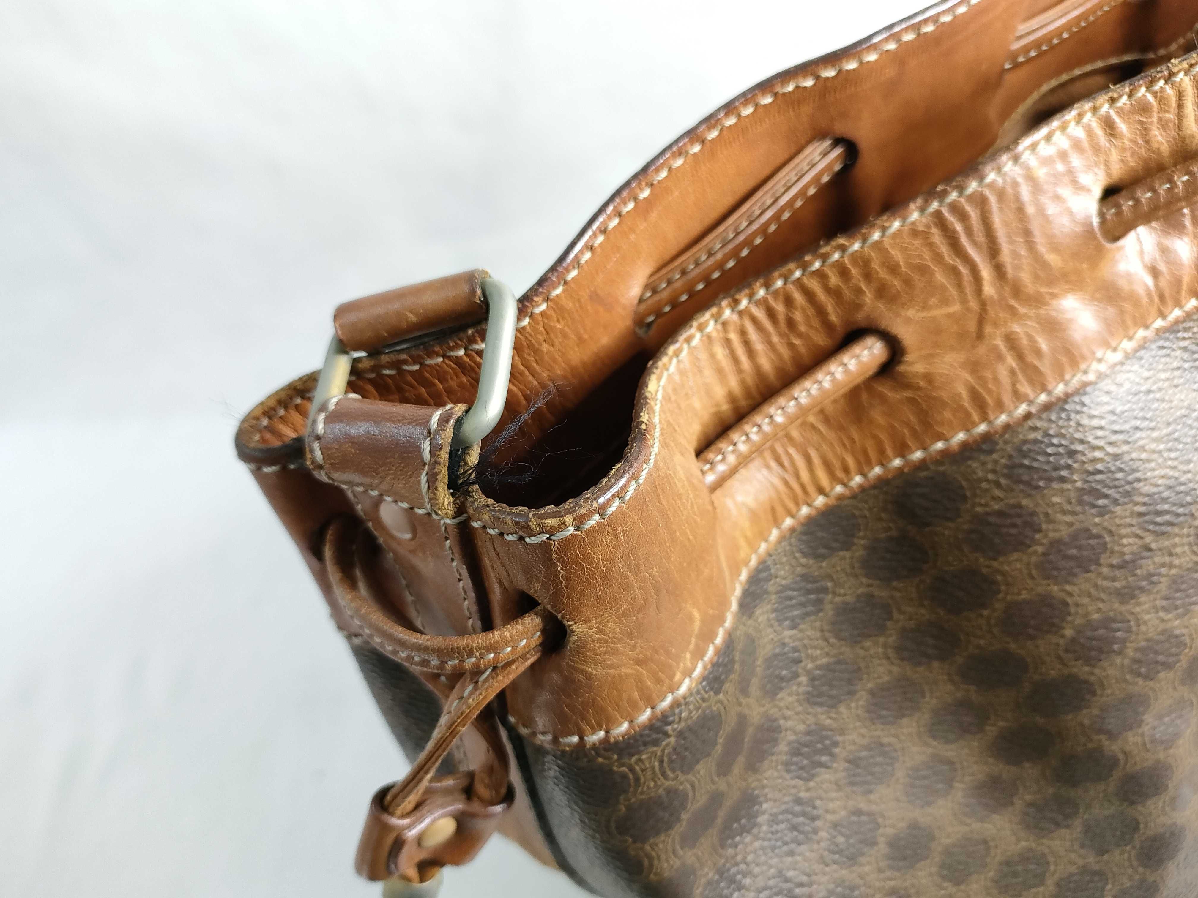 M11 Macadam Pattern Drawstring Shoulder Bag — view 11