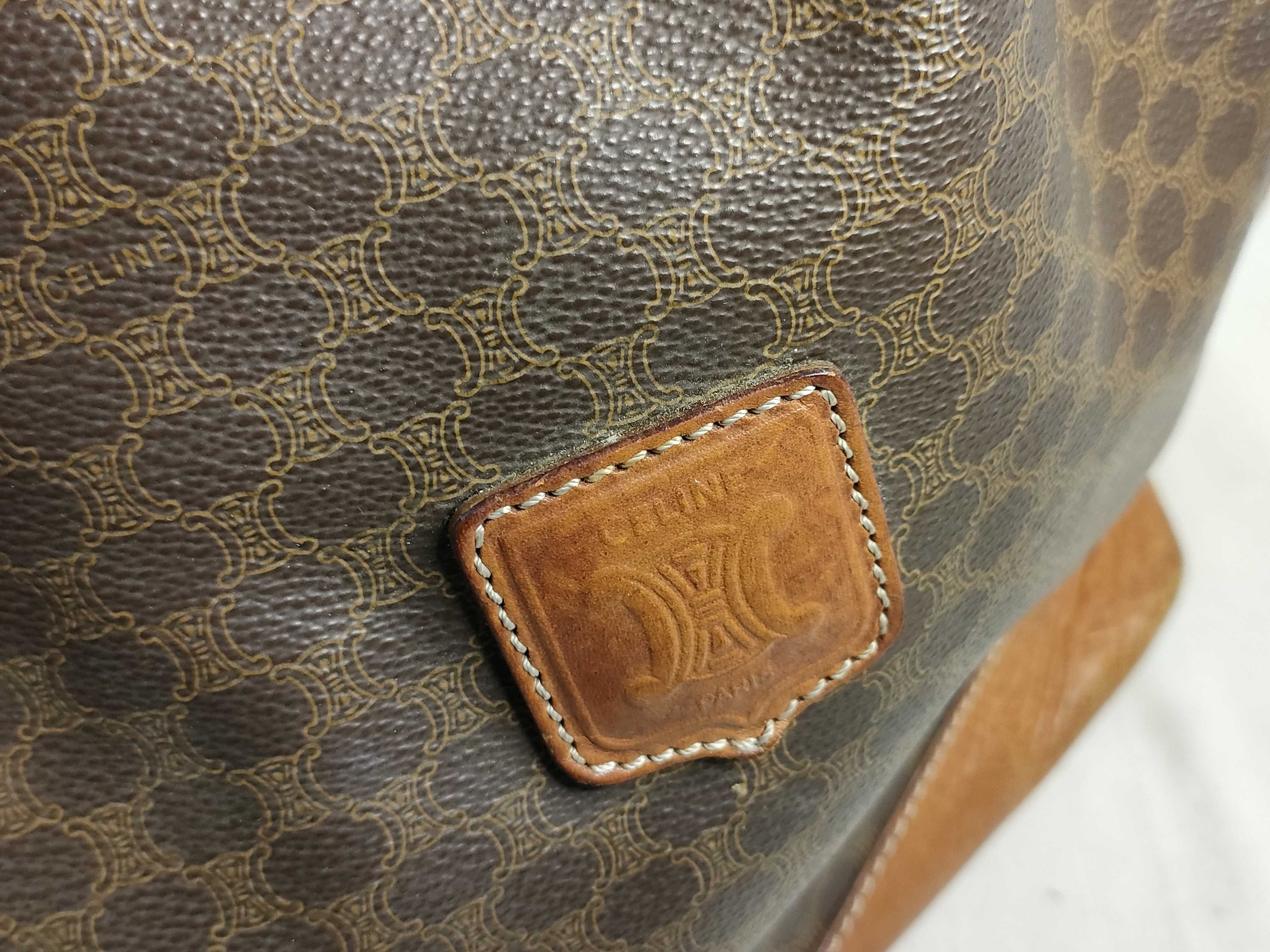 M11 Macadam Pattern Drawstring Shoulder Bag — view 12