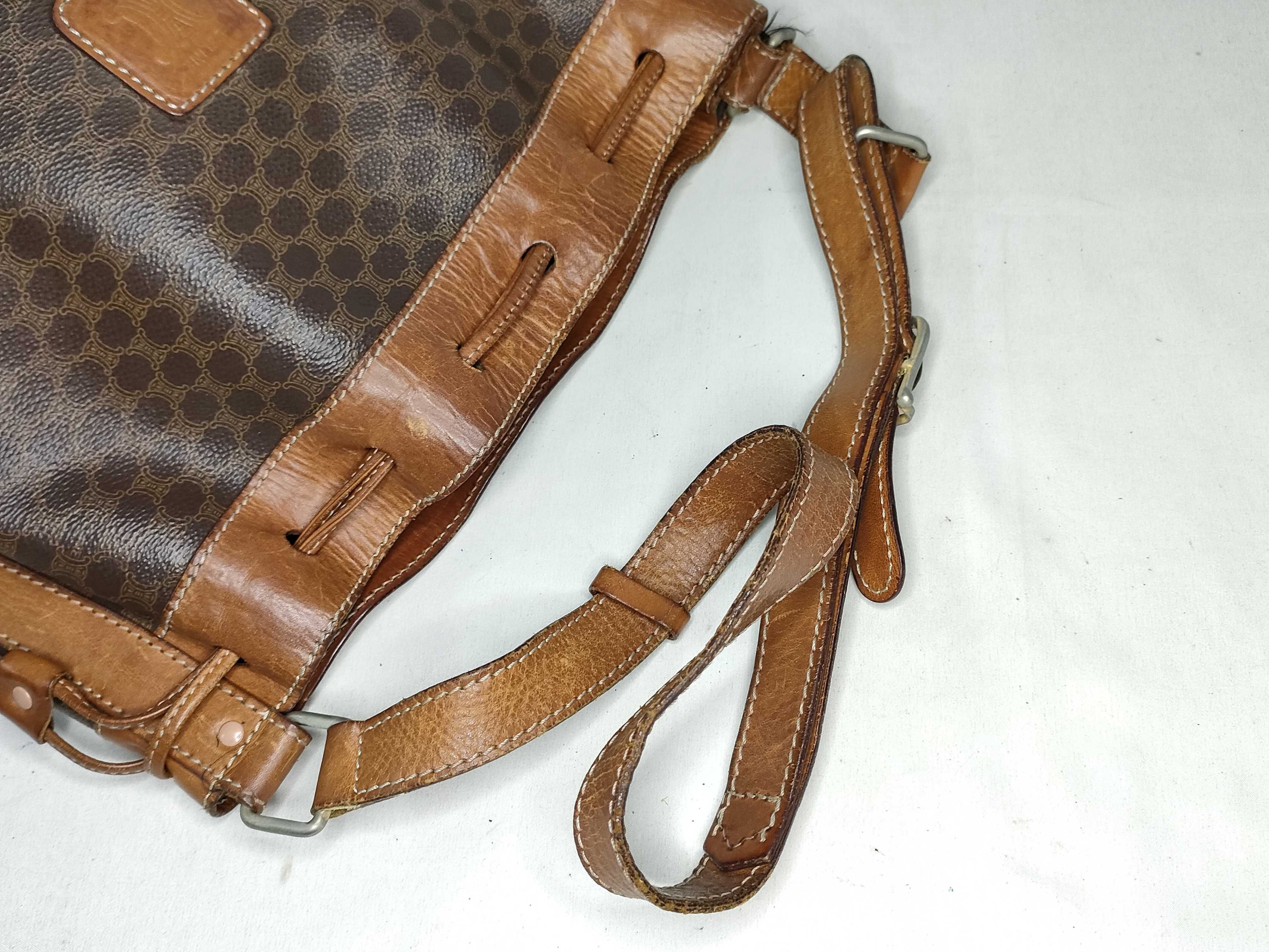 M11 Macadam Pattern Drawstring Shoulder Bag — view 3