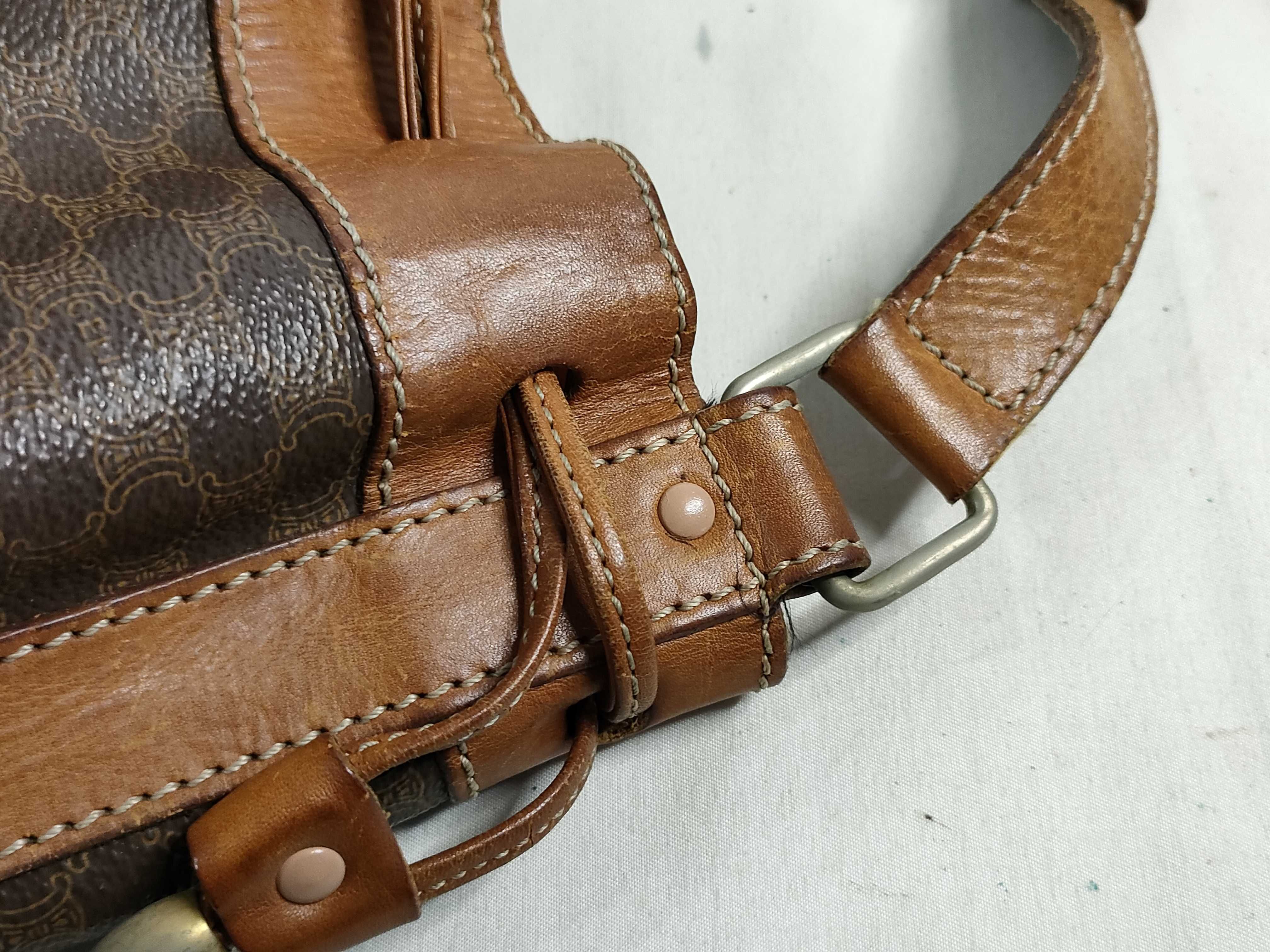 M11 Macadam Pattern Drawstring Shoulder Bag — view 5