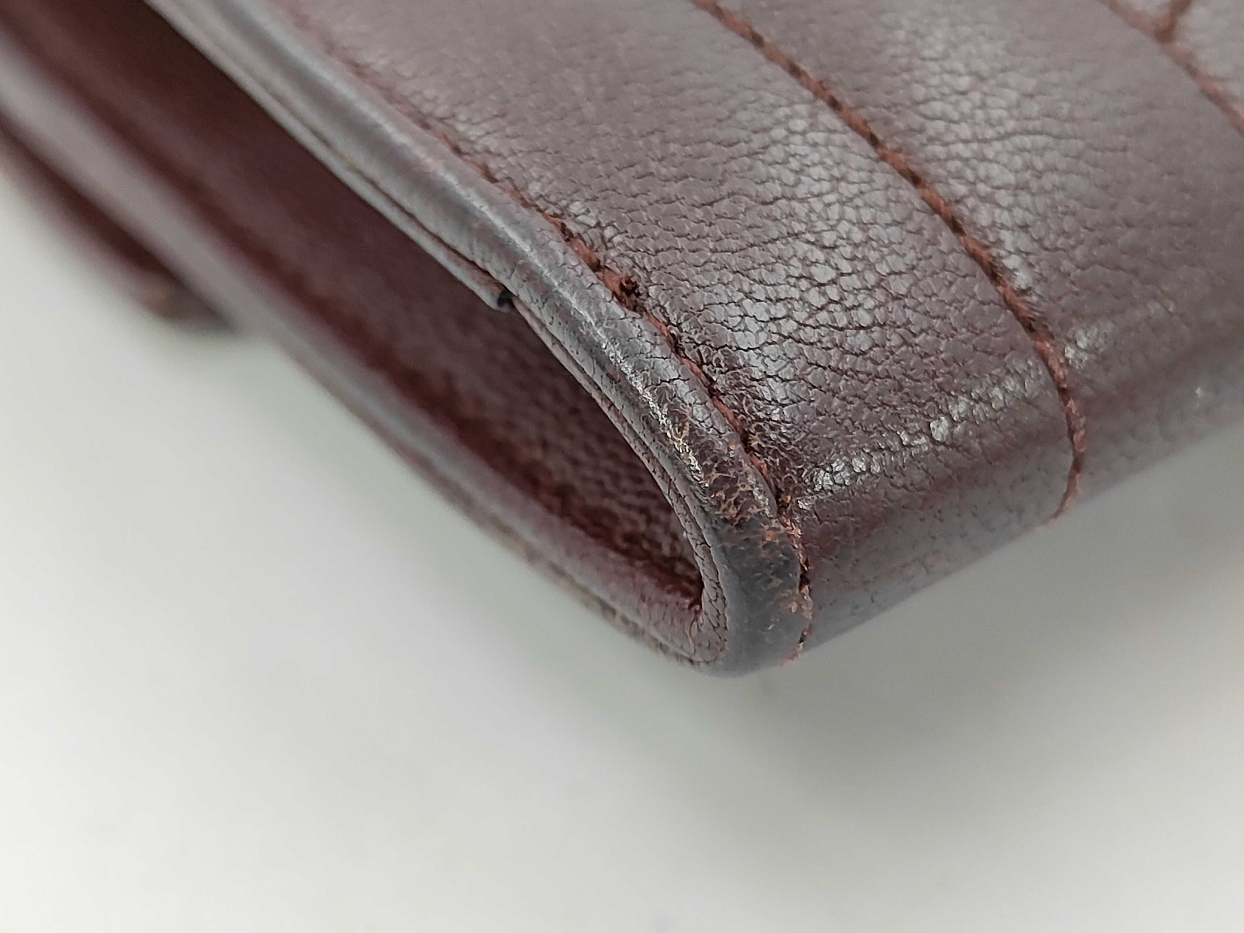 V stitch card case wallet — view 3