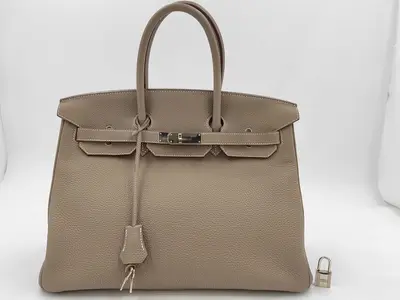 Birkin Bag BIRKIN 35 T Stamp Togo PHW Handbag