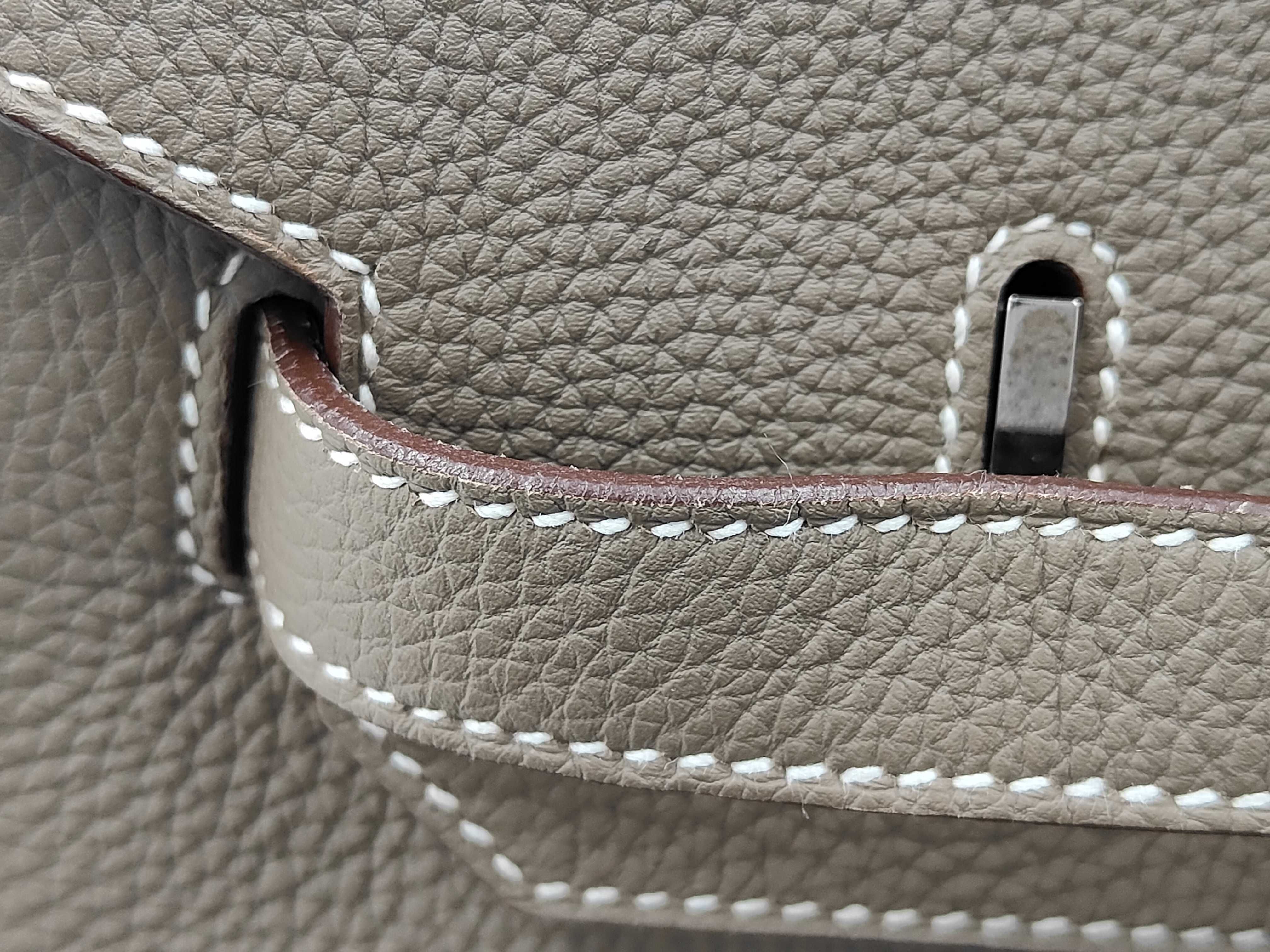 Birkin Bag BIRKIN 35 T Stamp Togo PHW Handbag — view 14