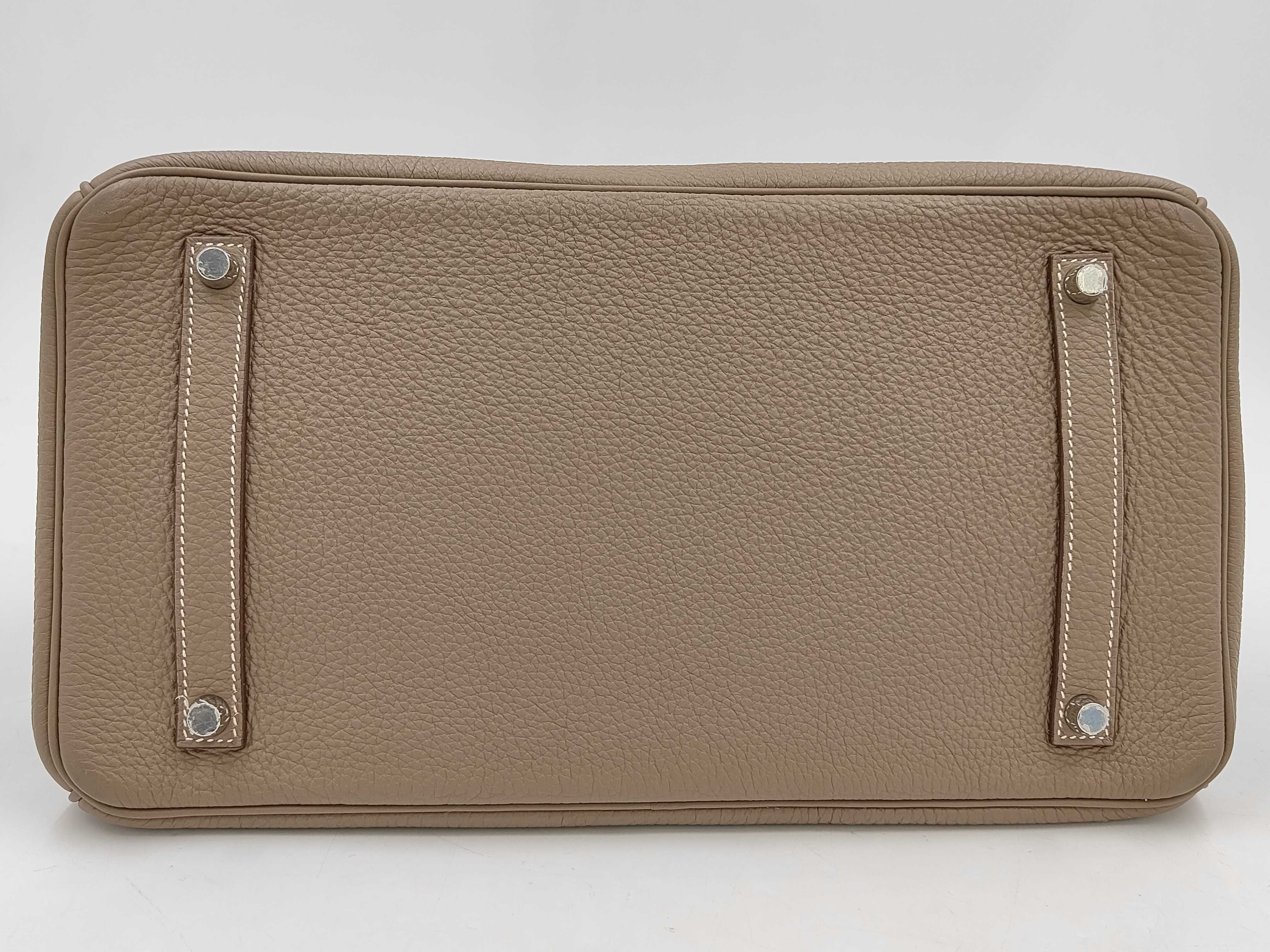 Birkin Bag BIRKIN 35 T Stamp Togo PHW Handbag — view 6