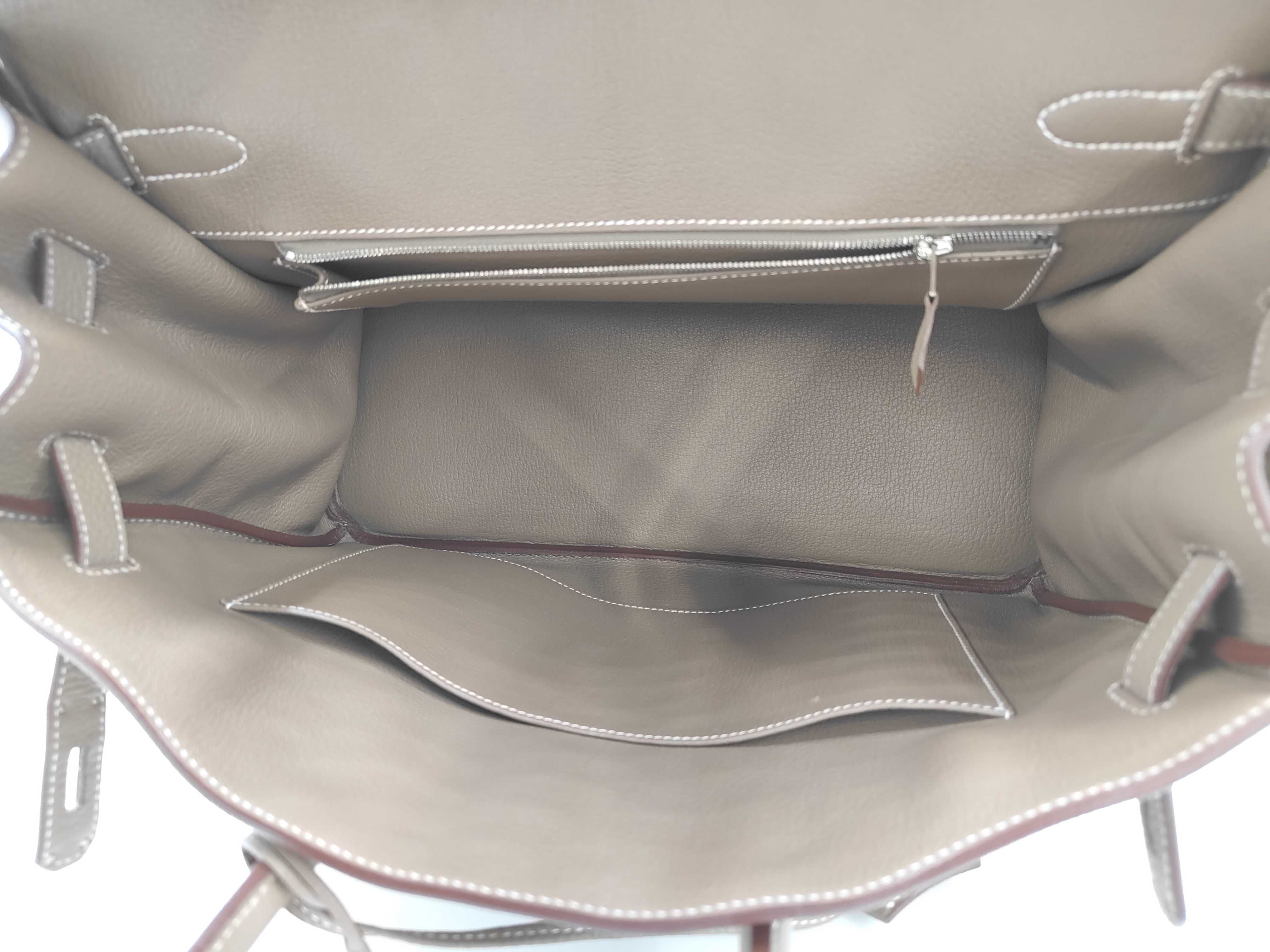 Birkin Bag BIRKIN 35 T Stamp Togo PHW Handbag — view 9