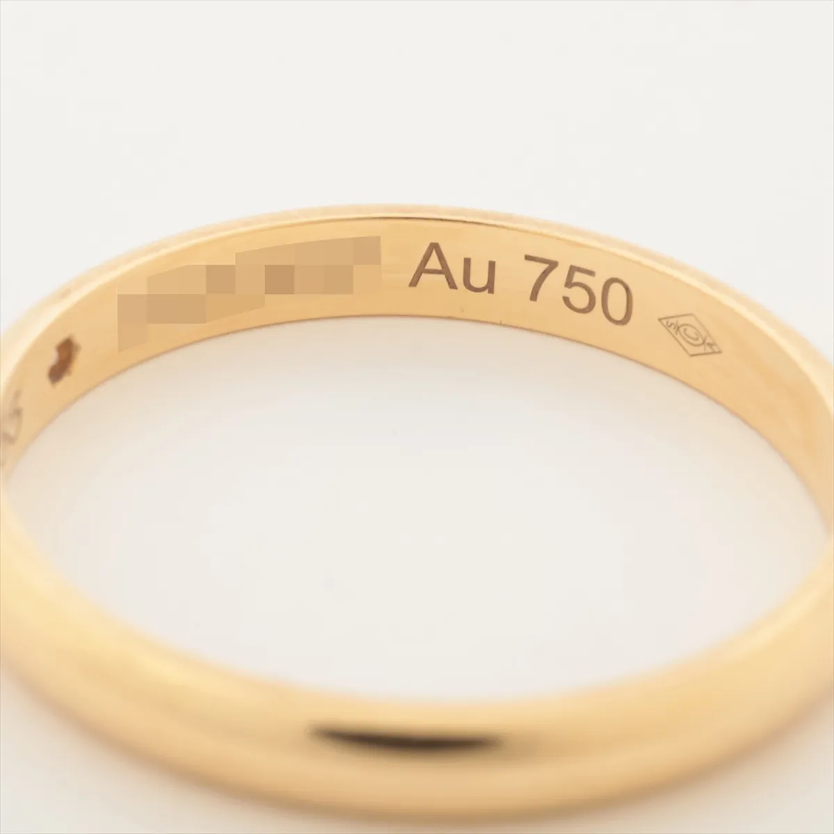 Wedding 1P Diamond Ring 750 (Yellow Gold) 2.5g 55 654DDP — view 4